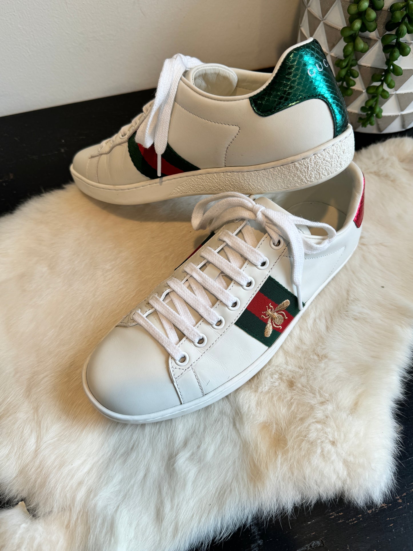 Gucci Ace Bees Sneakers Size 36.5EU