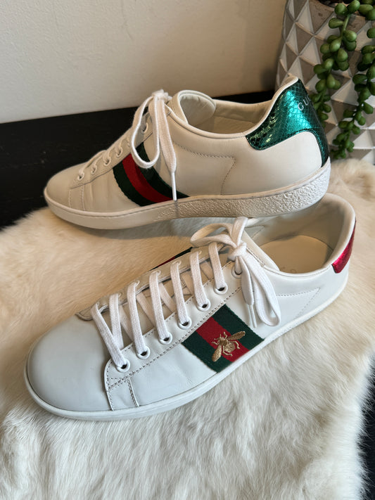 Gucci Ace Bees Sneakers Size 38EU