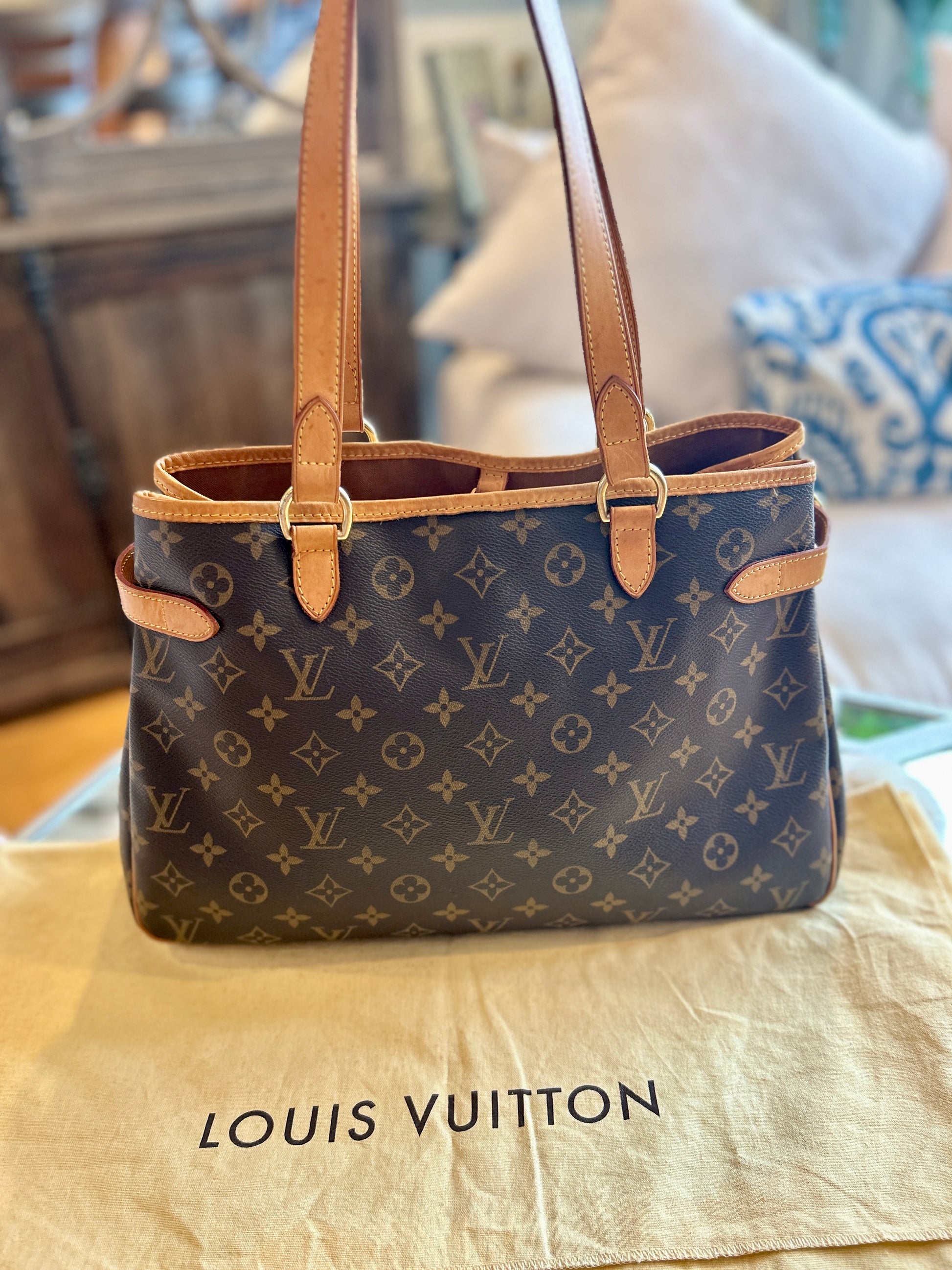 Louis Vuitton Monogram Canvas Batignolles Horizontal Bags M51154