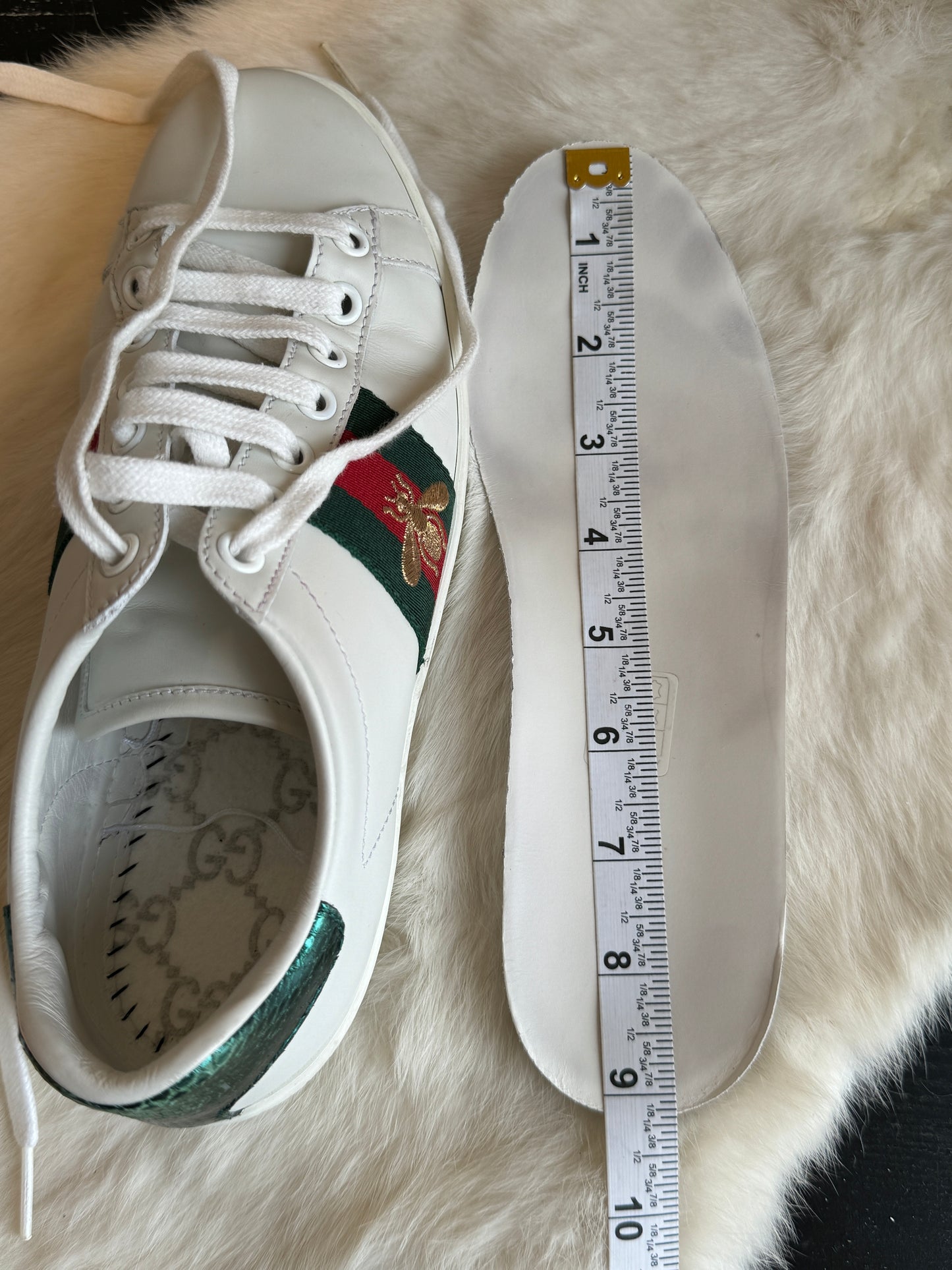 Gucci Ace Bees Sneakers Size 35EU