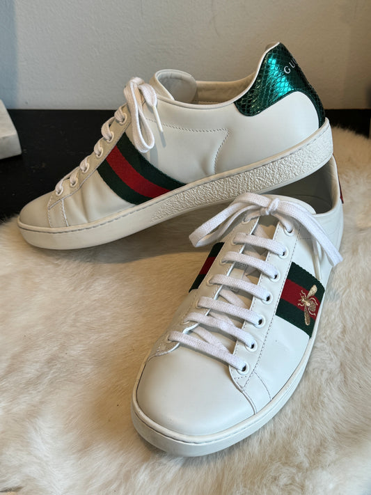 Gucci Ace Bees Sneakers Size 39EU