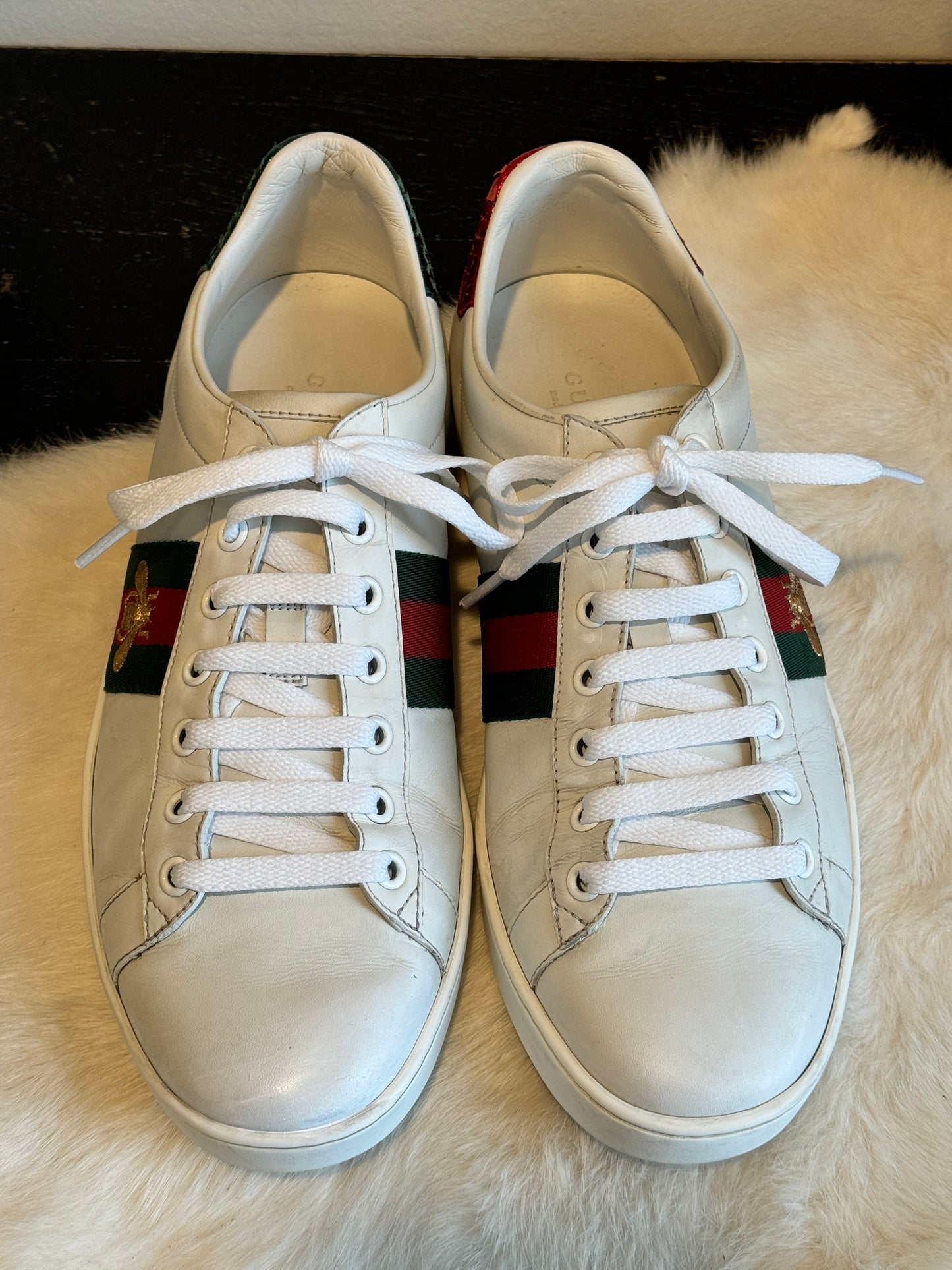 Gucci Ace Bees Sneakers Size 40EU