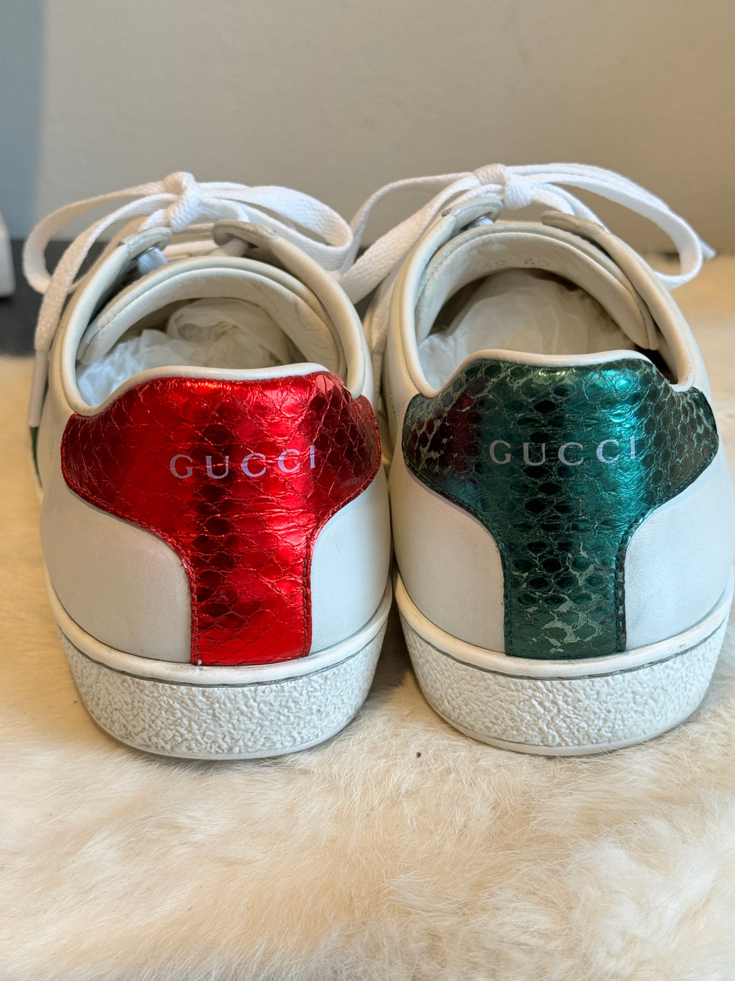 Gucci Ace Bees Sneakers Size 40EU