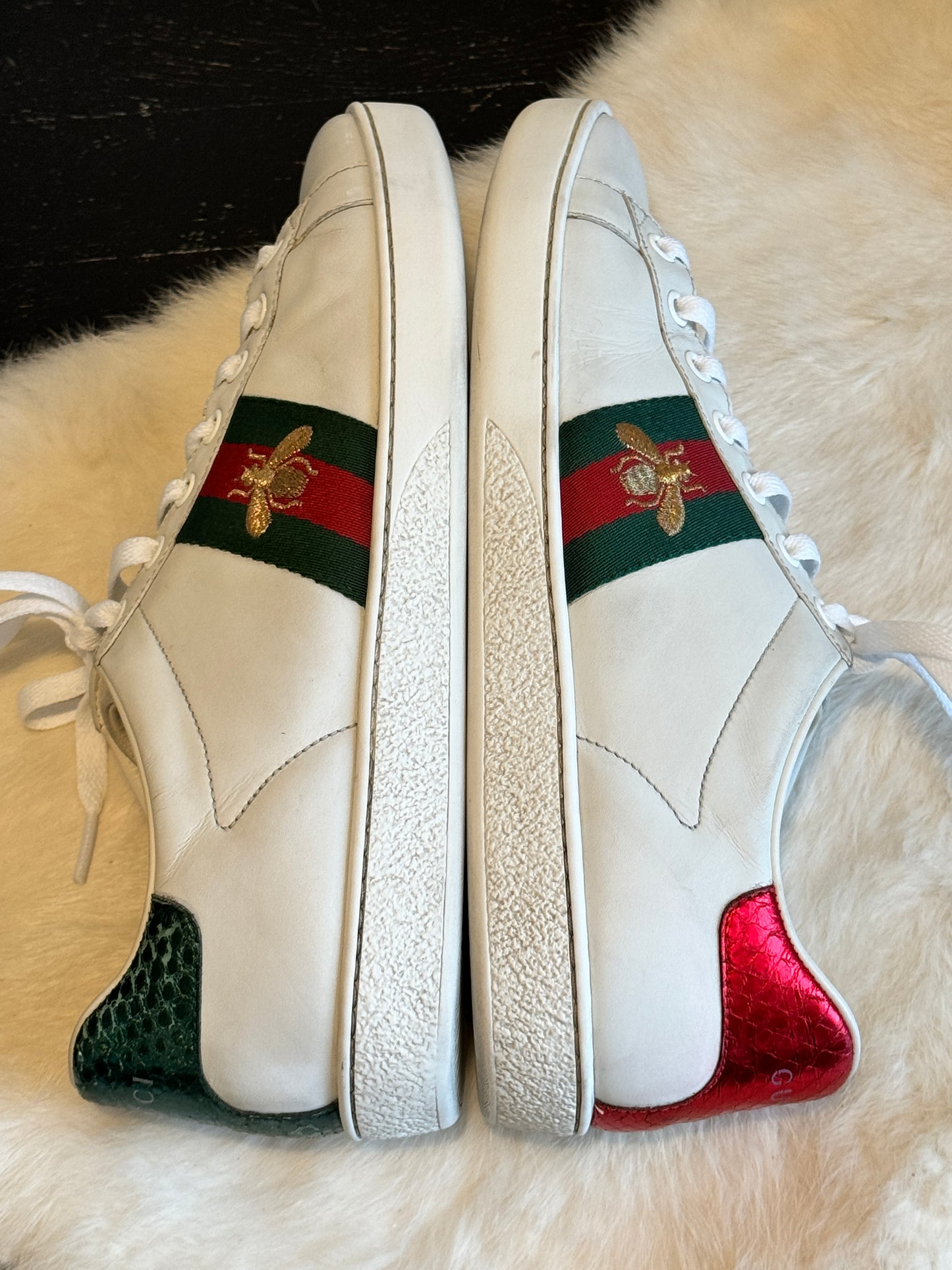 Gucci Ace Bees Sneakers Size 40EU