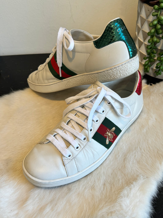 Gucci Ace Bees Sneakers Size 38EU