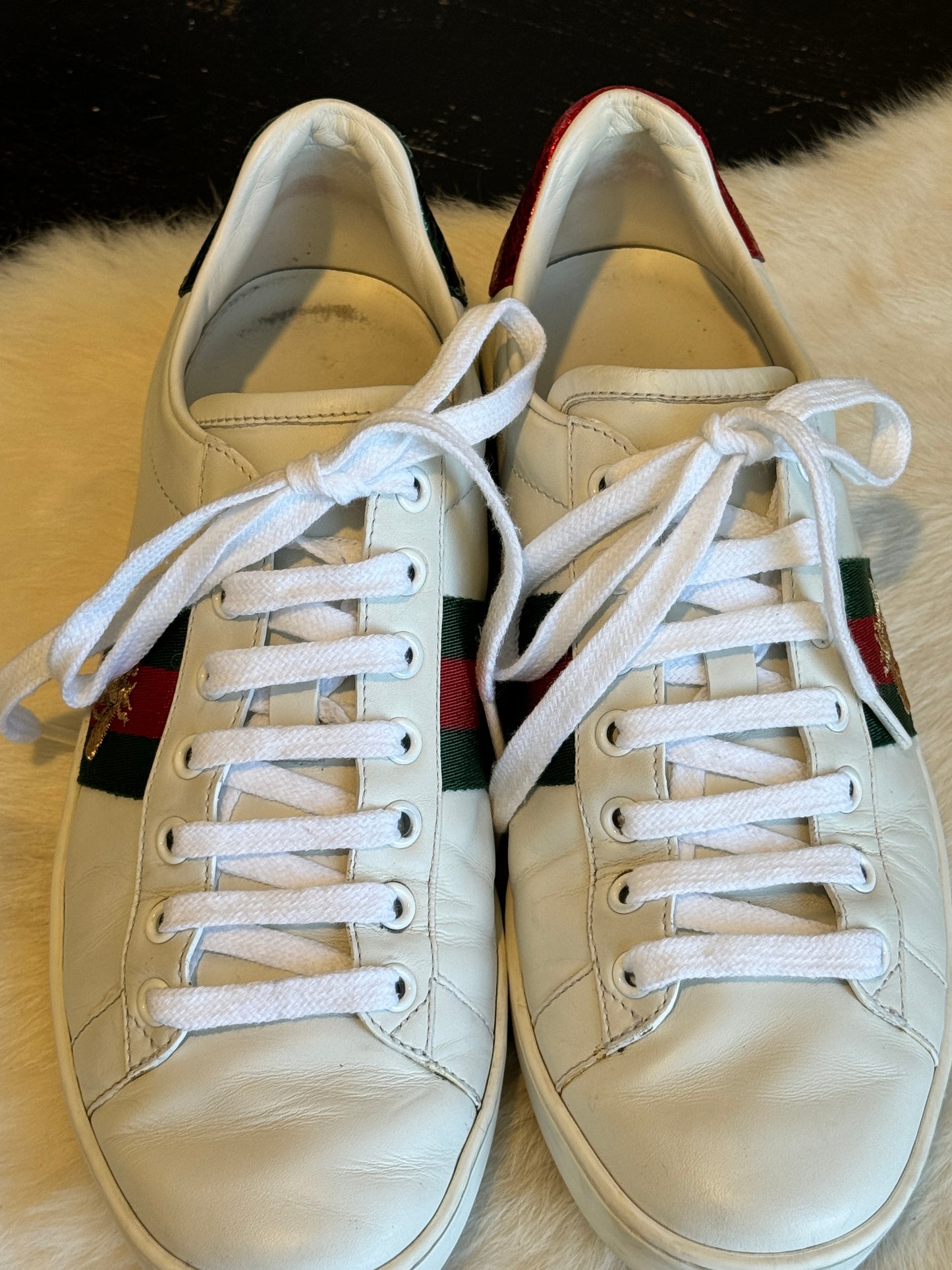 Gucci Ace Bees Sneakers Size 38EU