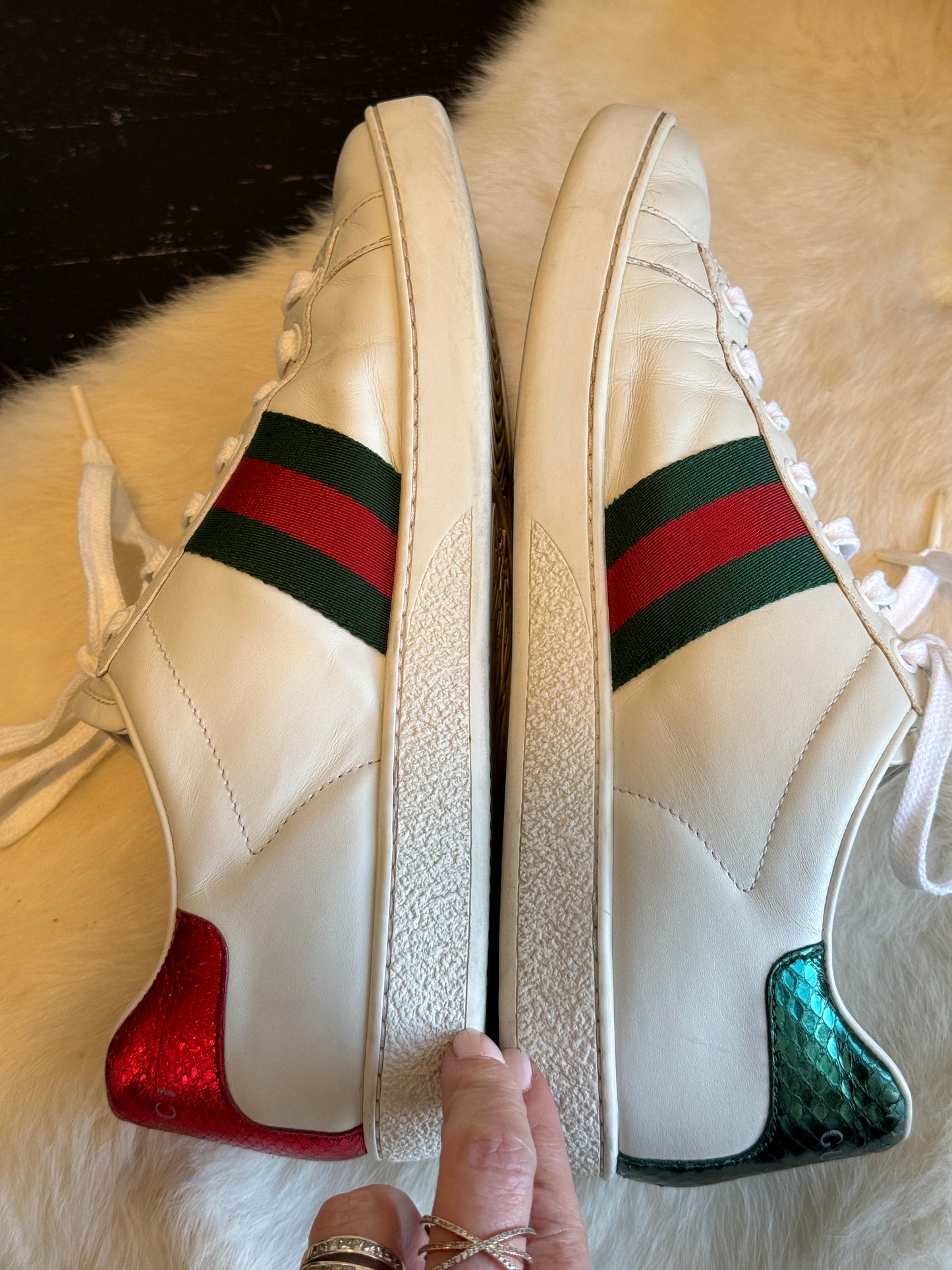 Gucci Ace Bees Sneakers Size 38EU