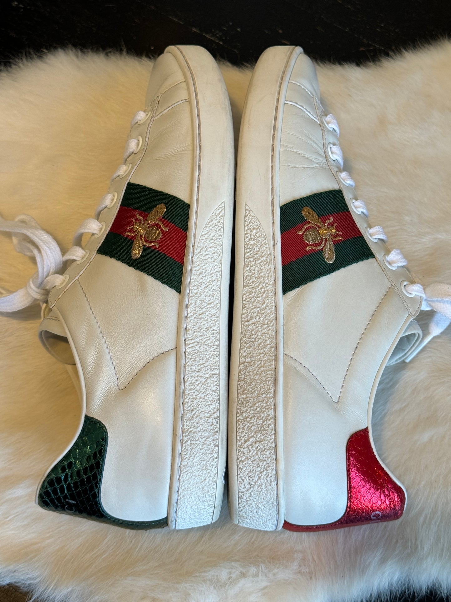 Gucci Ace Bees Sneakers Size 38EU