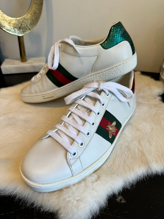 Gucci Ace Bees Sneakers Size 38EU