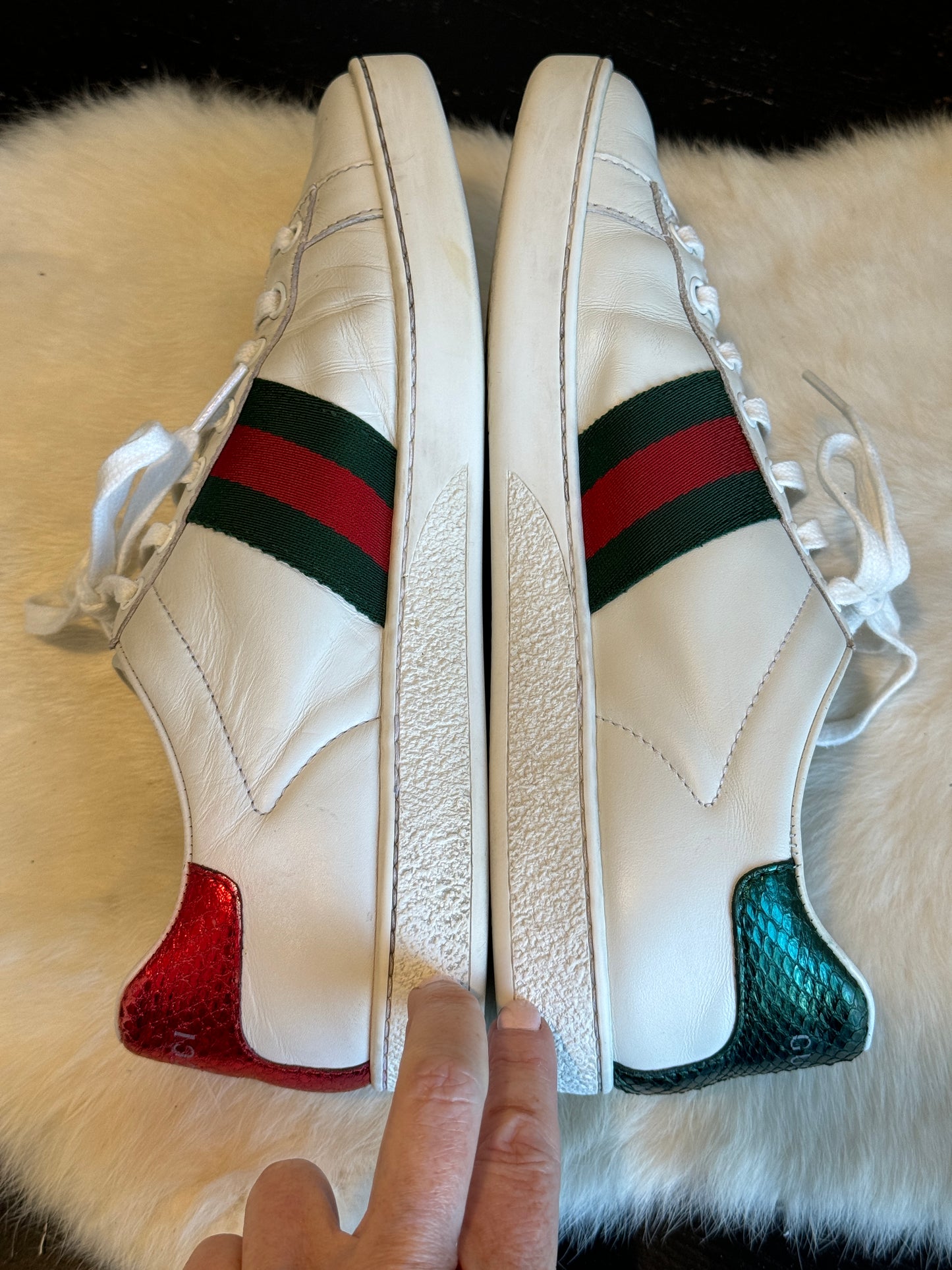 Gucci Ace Bees Sneakers Size 38EU