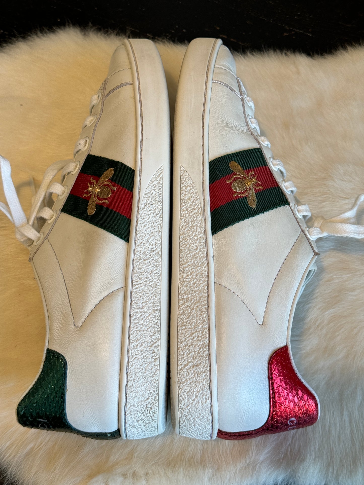 Gucci Ace Bees Sneakers Size 38EU