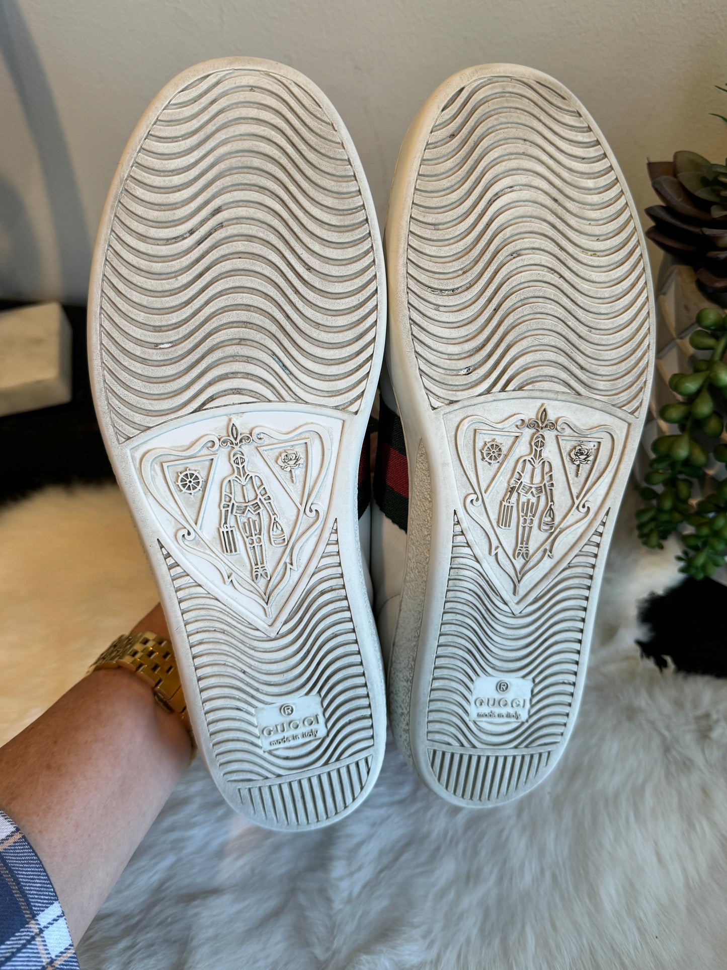 Gucci Ace Bees Sneakers Size 38EU