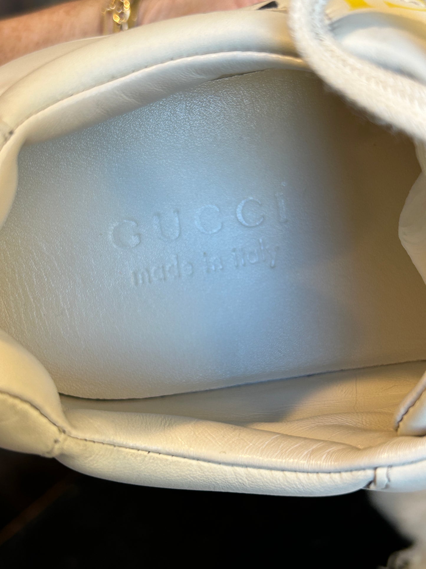 GUCCI Rhyton Ivory Sneakers Mens 7EU (Womens 40EU)