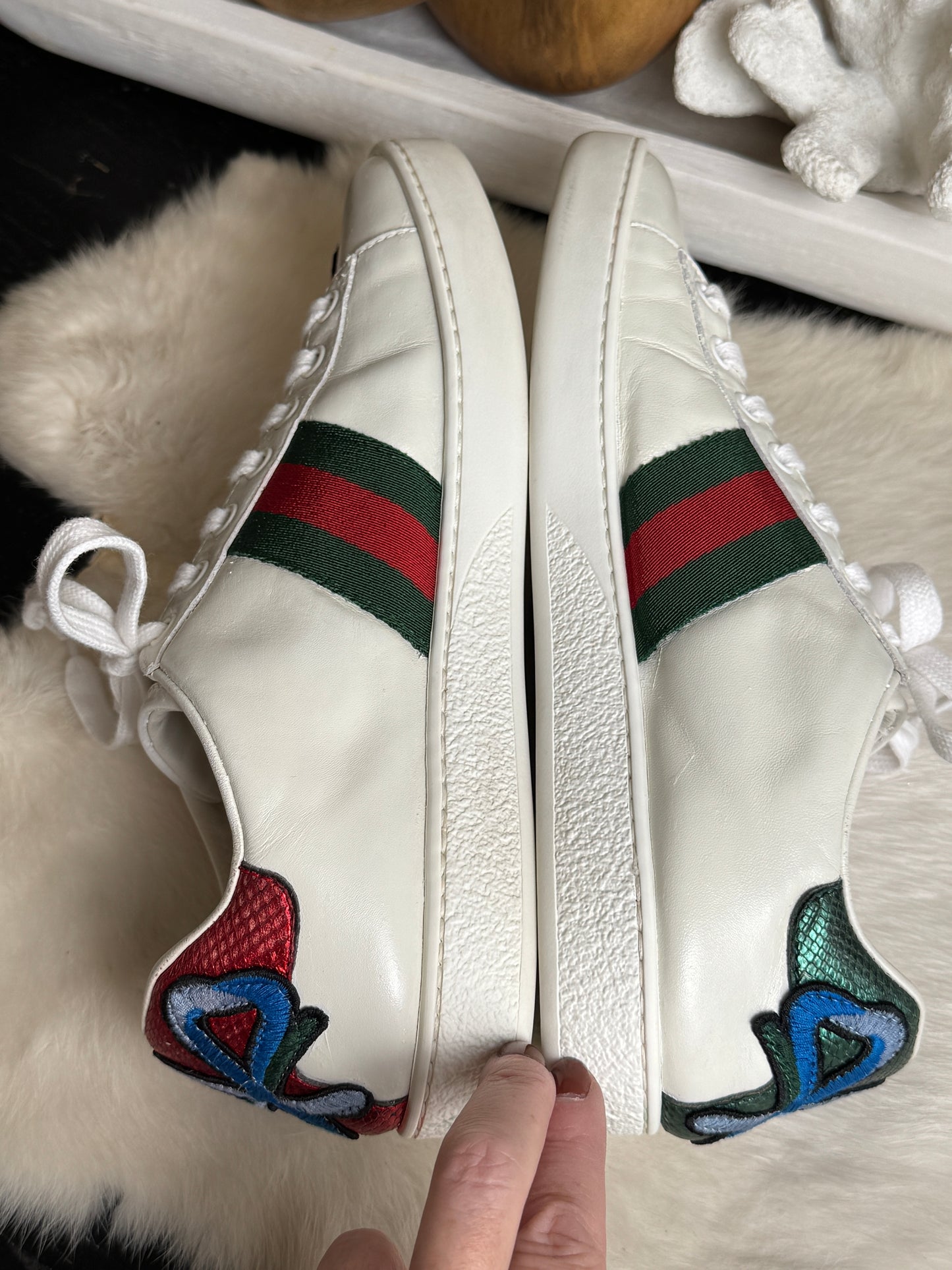 GUCCI Ace Flowers Sneakers 36.5EU