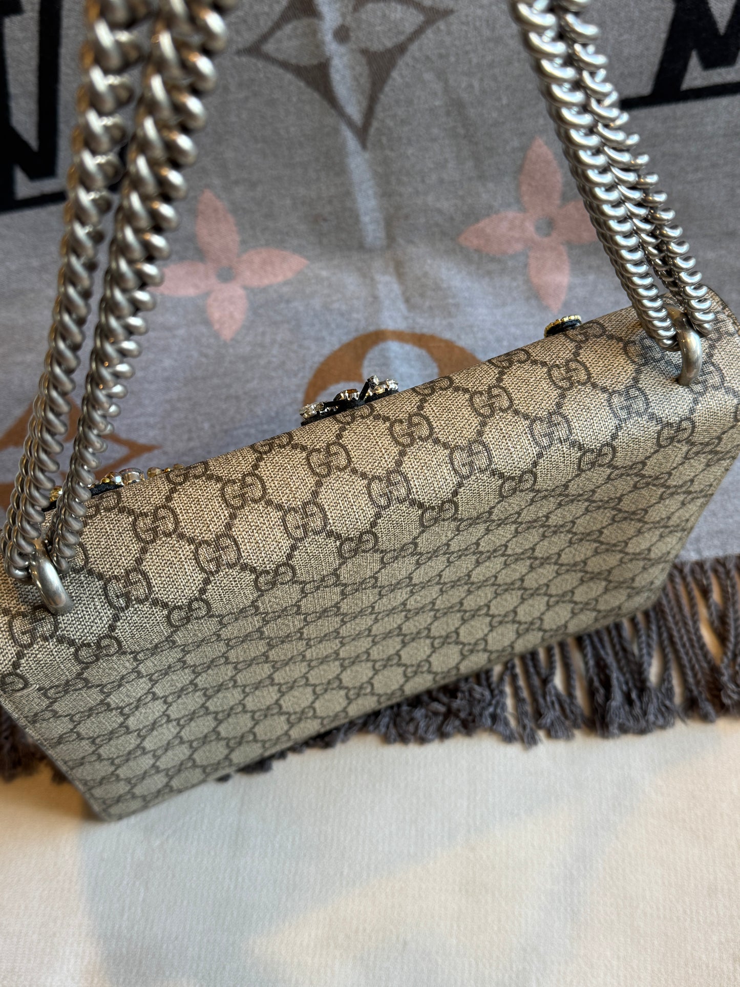 GUCCI GG Supreme Canvas Medium Dionysus