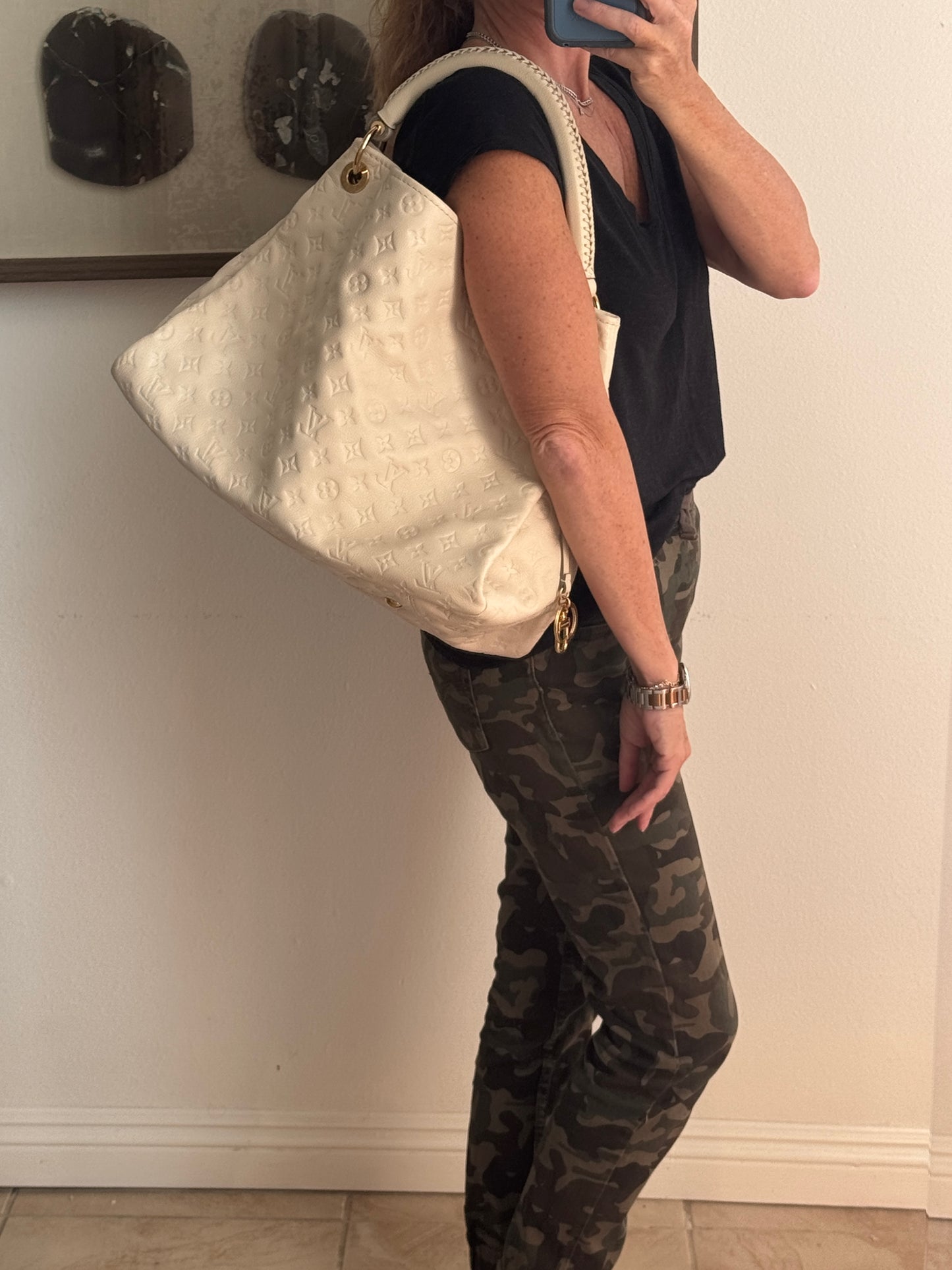 Louis Vuitton Empreinte Artsy Blanc / Ivory