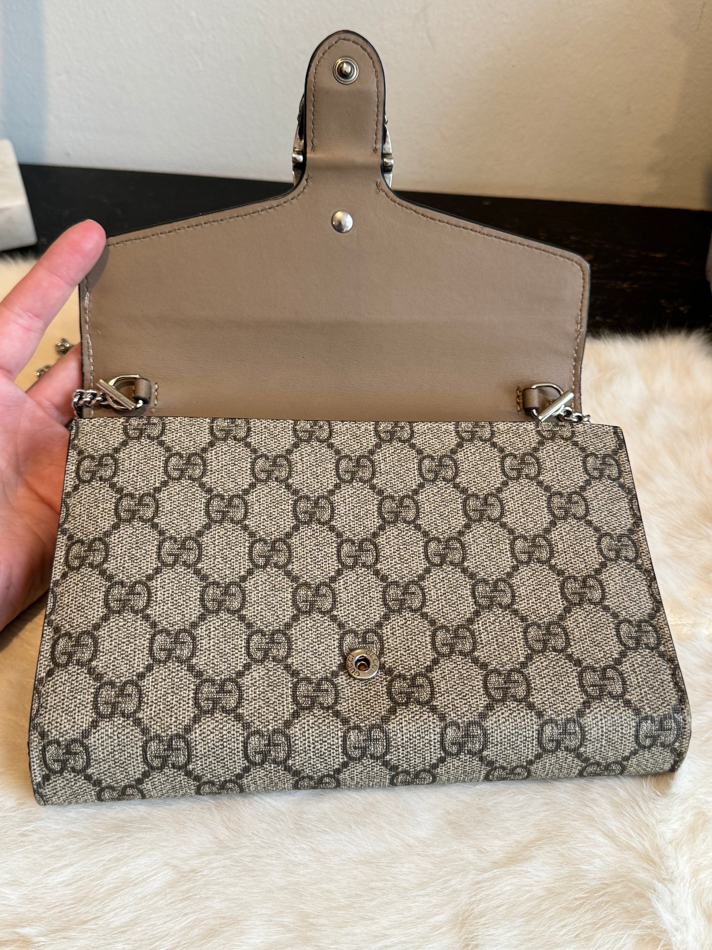 GUCCI Supreme Canvas Dionysus WOC