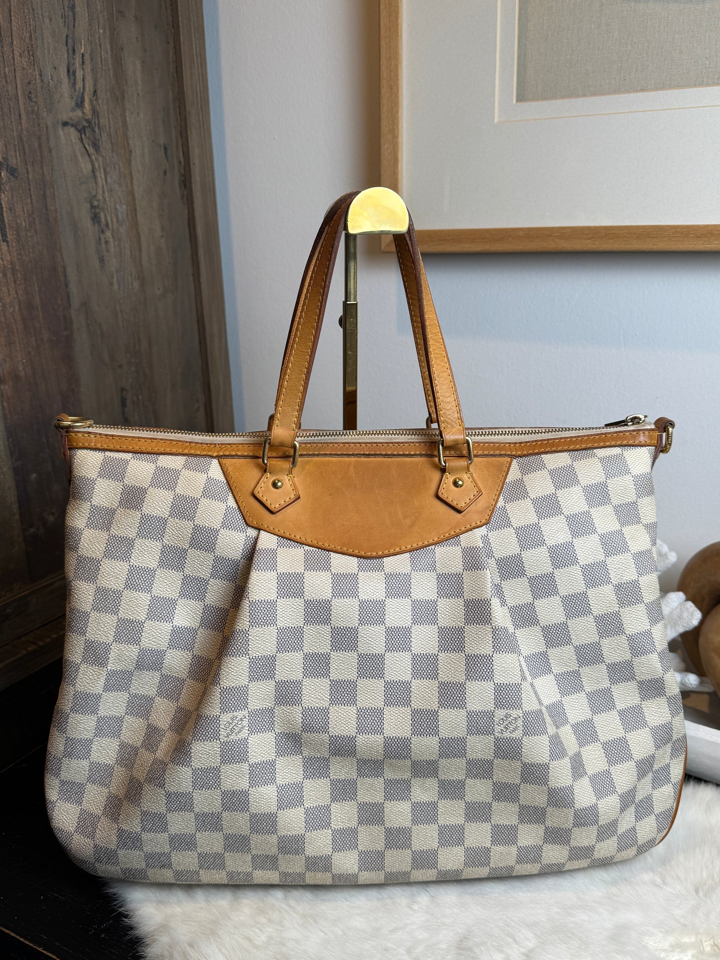 Louis Vuitton Damier Azur Siracusa MM