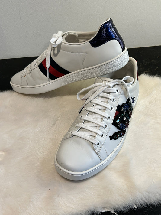 GUCCI Ace Snake Sneakers Women's 39.5