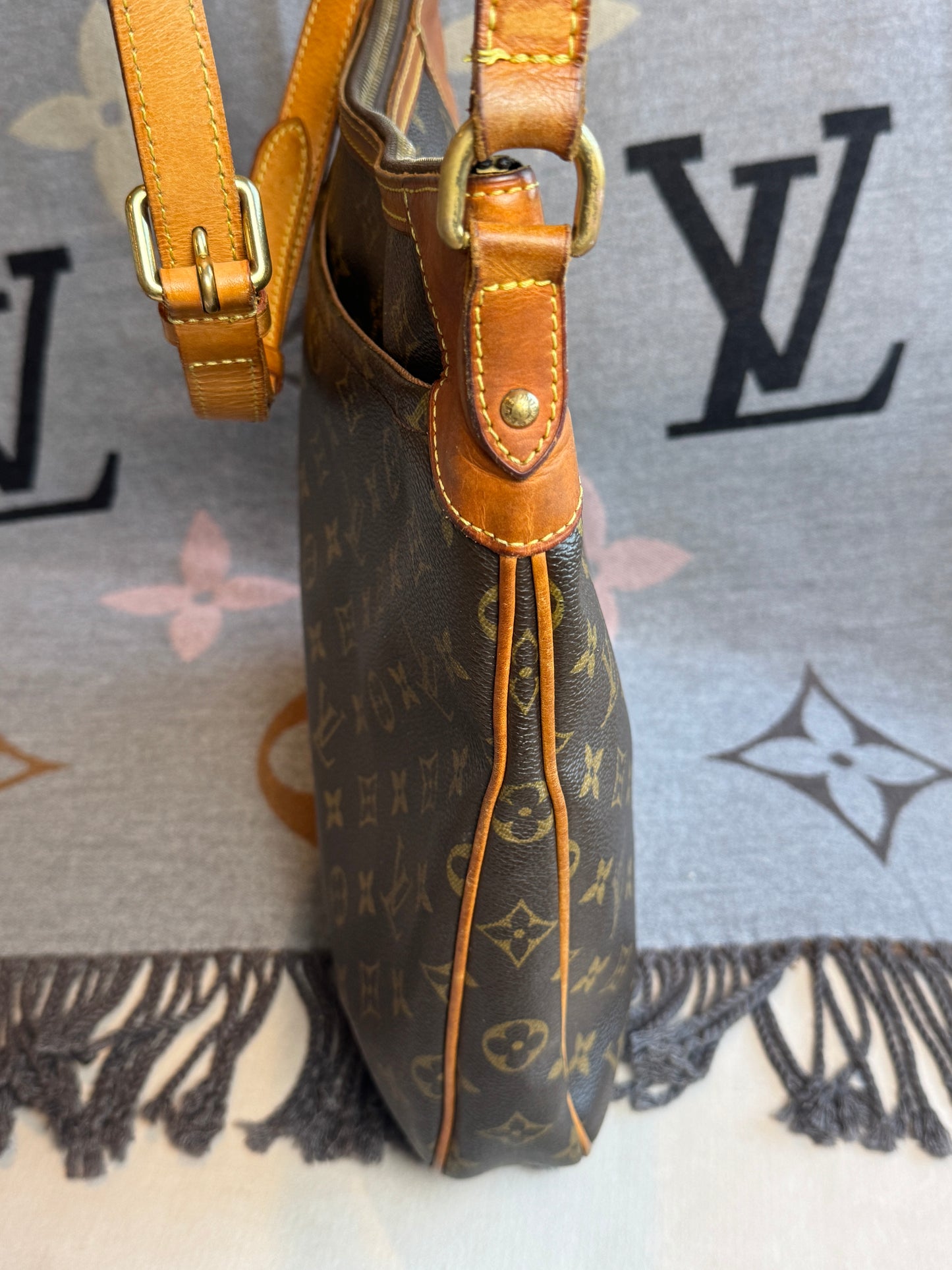 Louis Vuitton Monogram Odeon MM Crossbody Bag