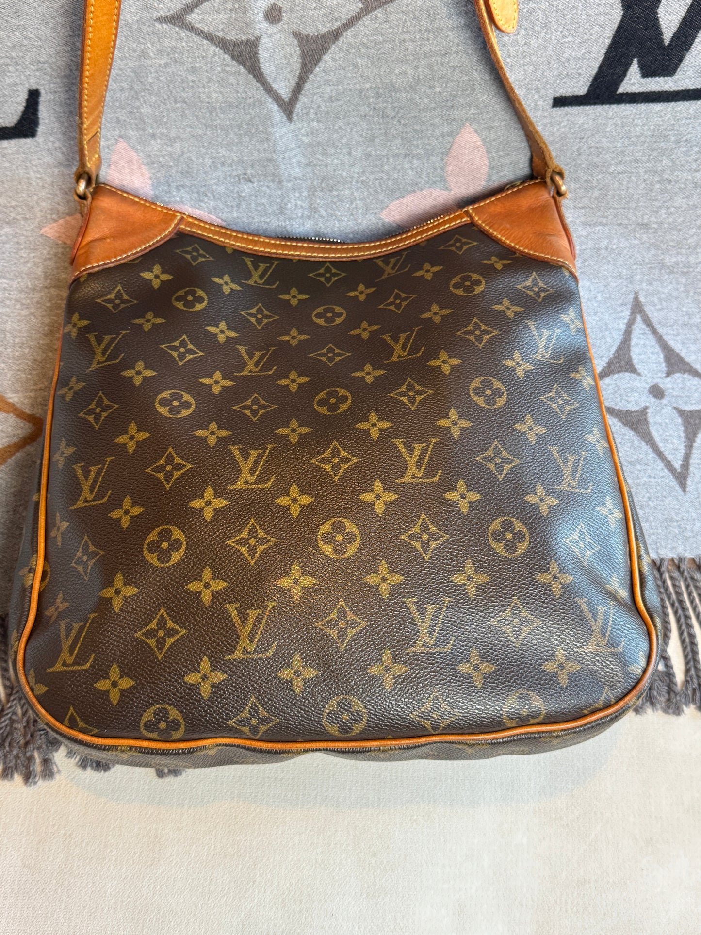 Louis Vuitton Monogram Odeon MM Crossbody Bag
