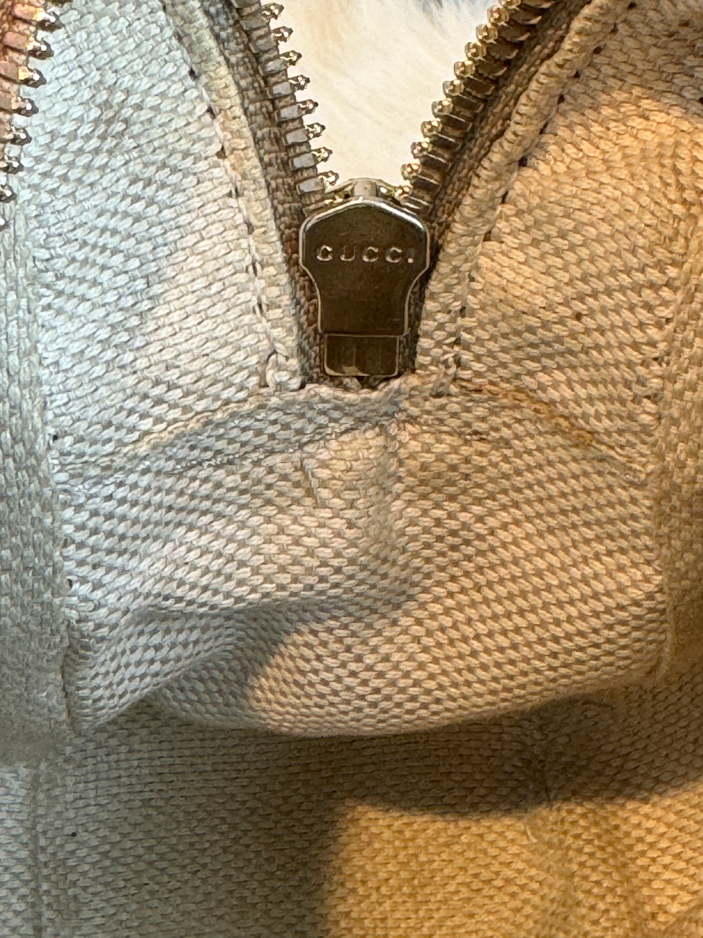 Gucci Metallic Pewter Leather Soho Disco Bag