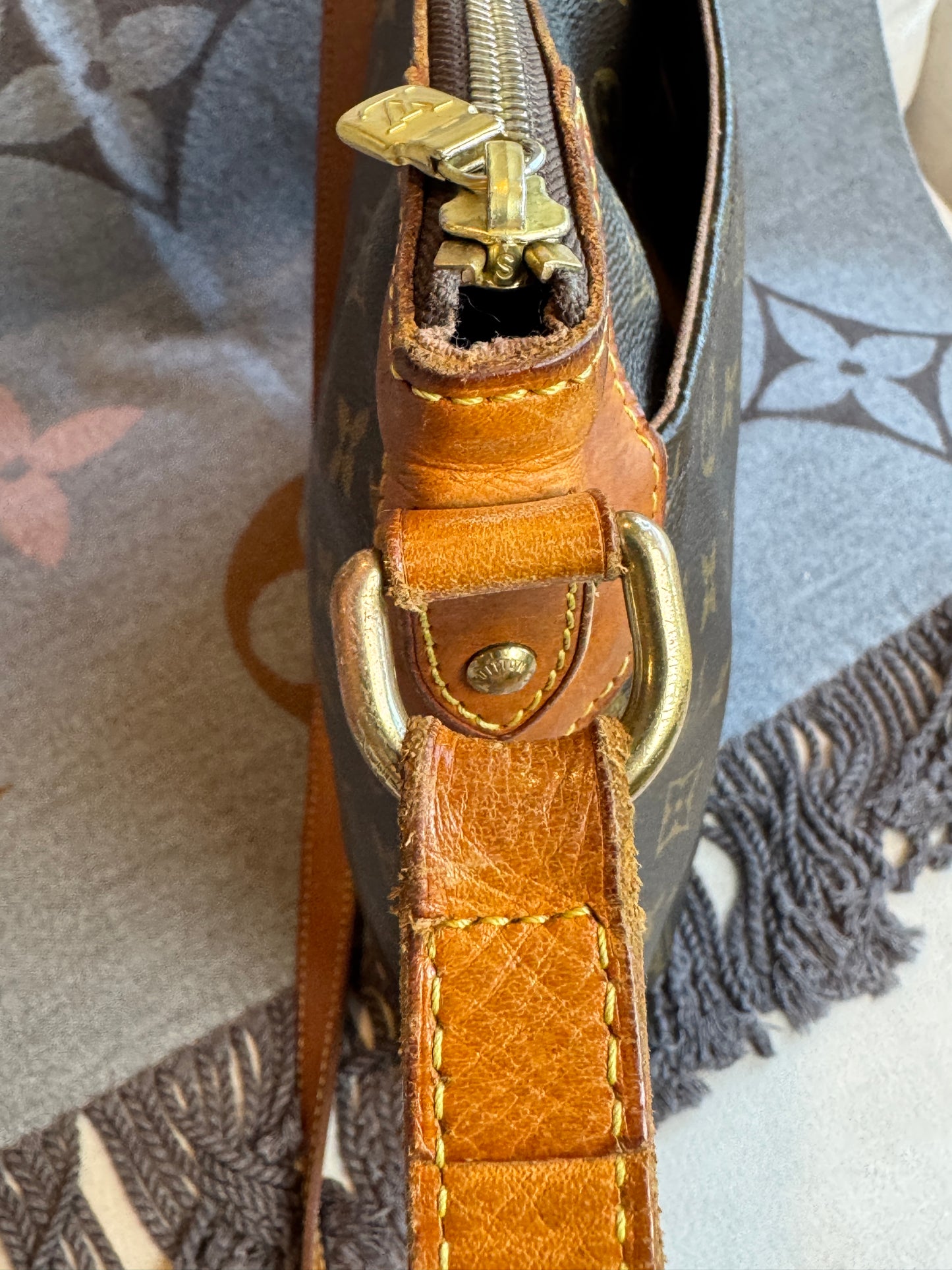 Louis Vuitton Monogram Odeon MM Crossbody Bag