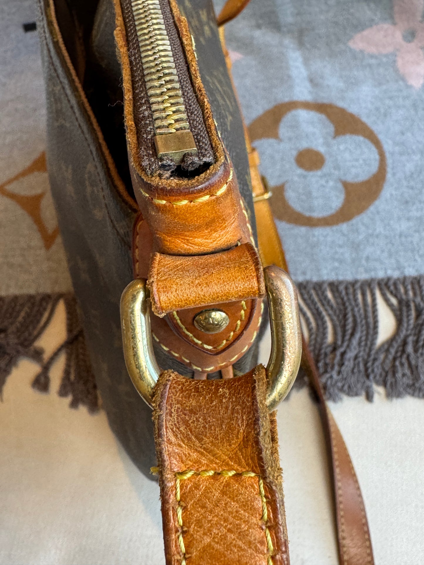 Louis Vuitton Monogram Odeon MM Crossbody Bag