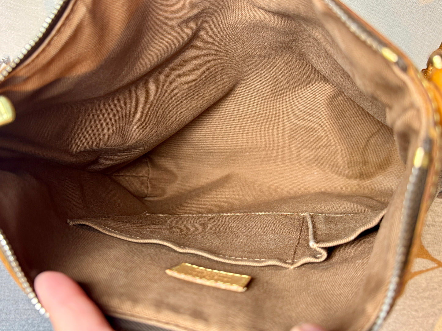 Louis Vuitton Monogram Odeon MM Crossbody Bag