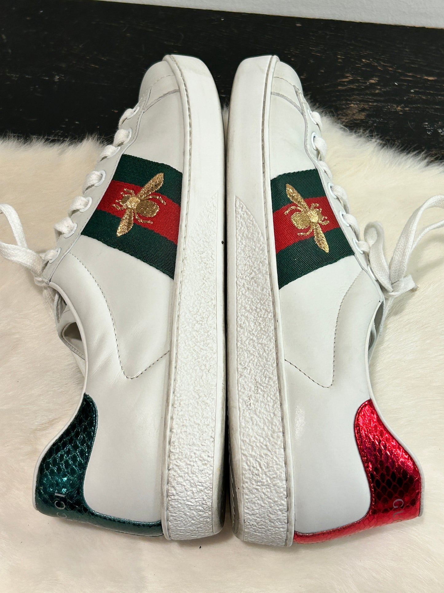 GUCCI Ace Bees Web Sneakers Mens 7EU (40EU)