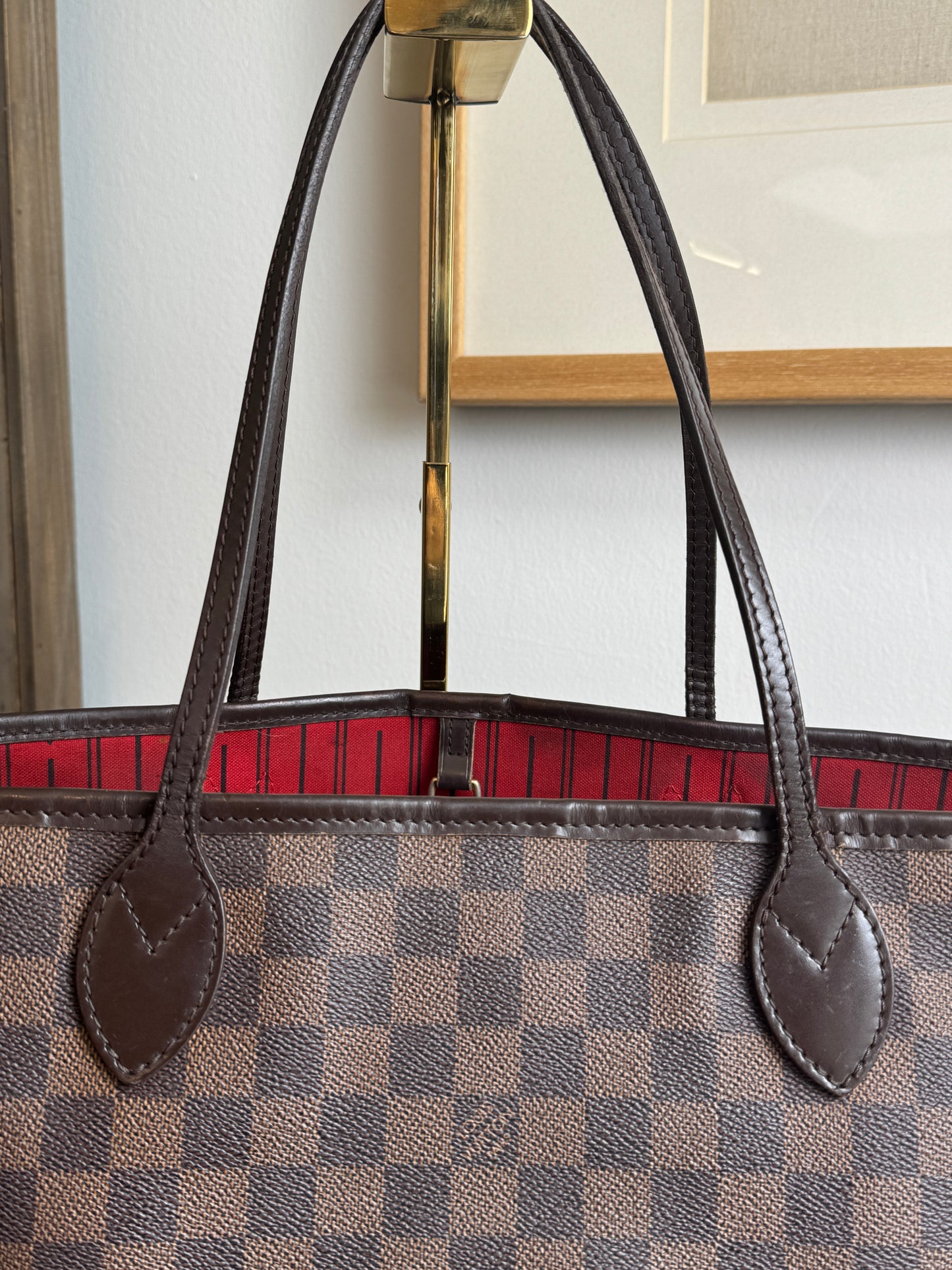 Louis Vuitton Neverfull MM Damier Ebene Cherry