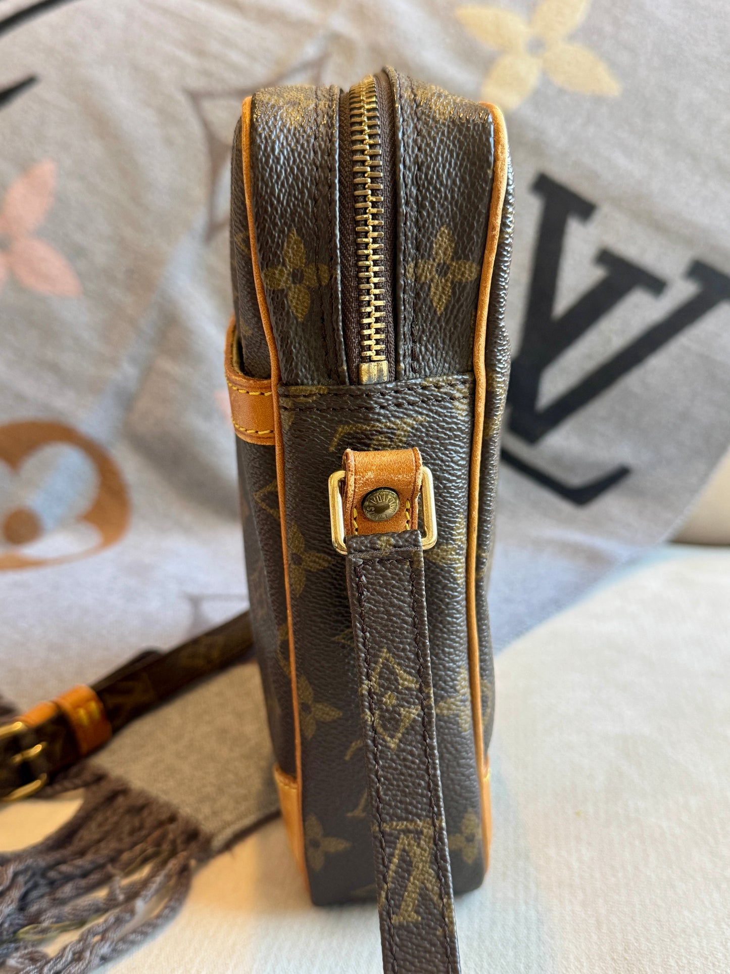 Louis Vuitton Danube Monogram Crossbody Bag