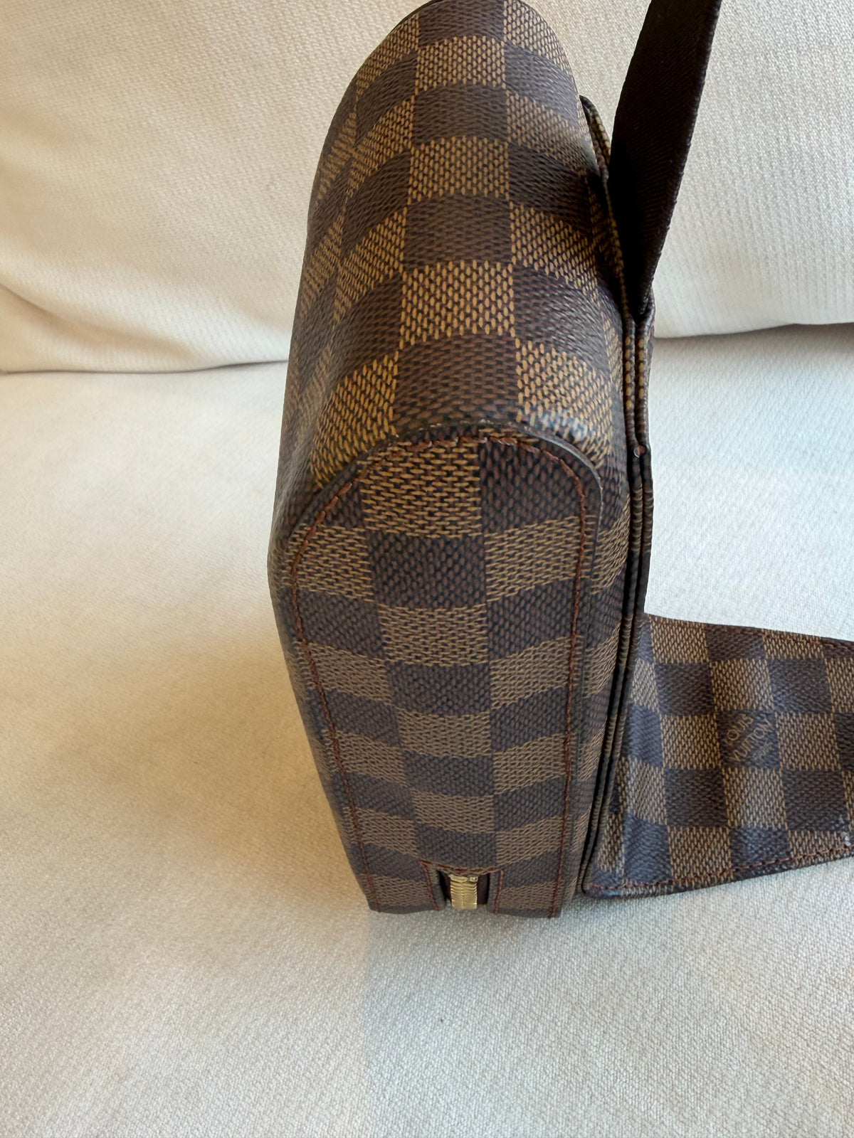 Louis Vuitton Damier Ebene Geronimo Crossbody Sling Bag