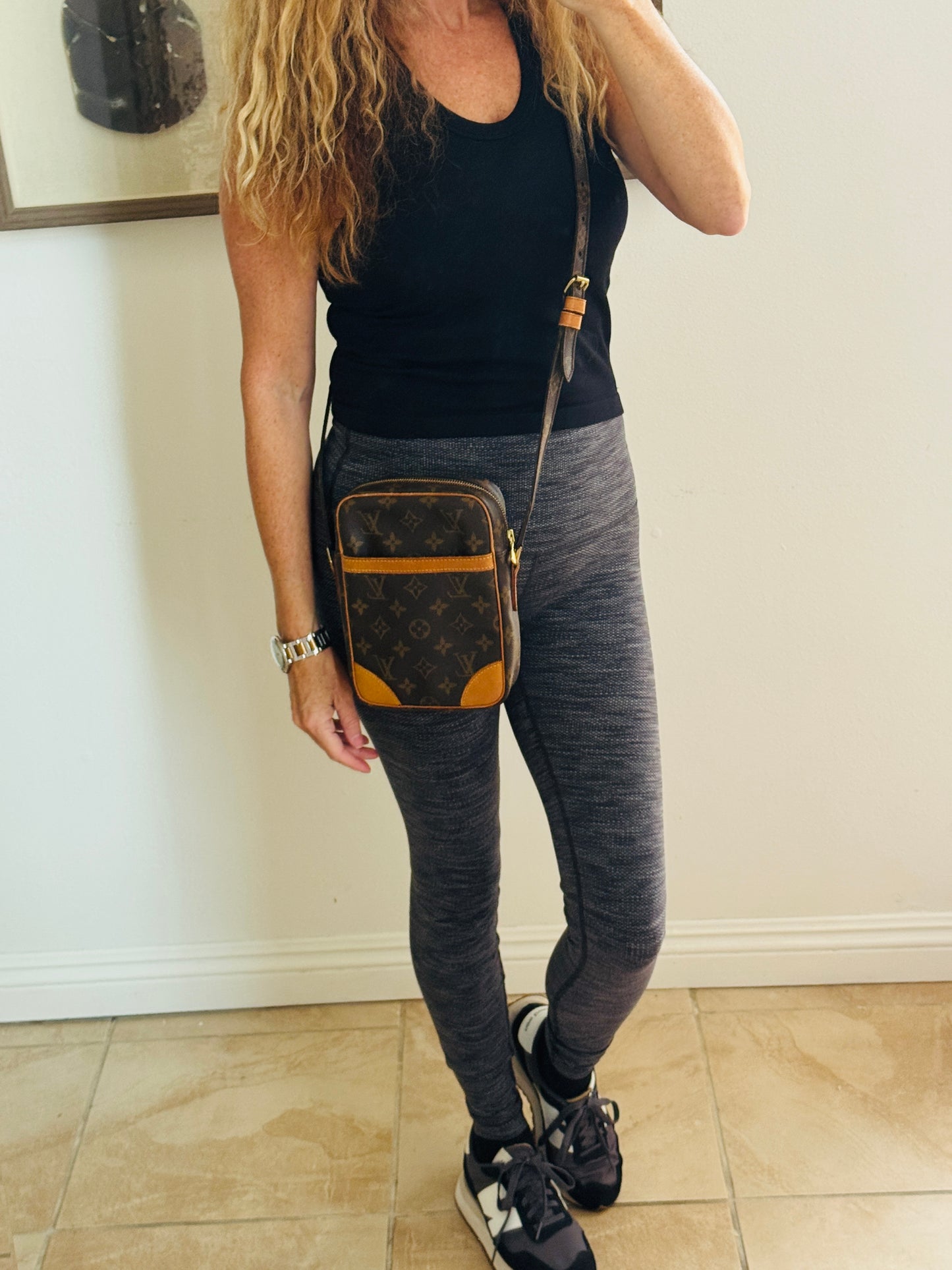 Louis Vuitton Danube Monogram Crossbody Bag