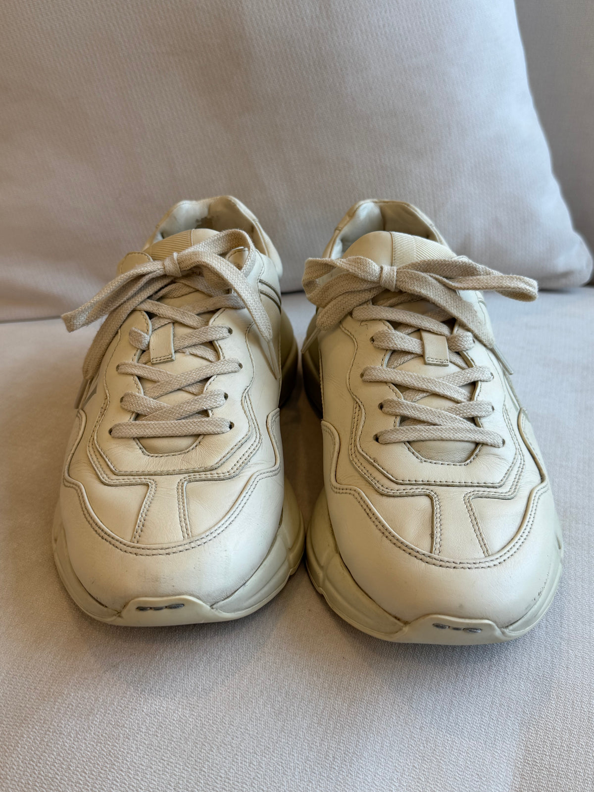 GUCCI Rhyton Ivory Sneakers Men's 6.5EU (Women's 39.5EU)