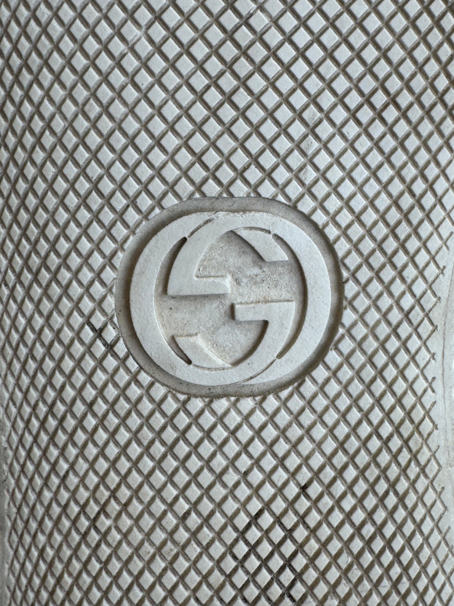 GUCCI Guccissima Bowler Style Sneakers Women's 37EU