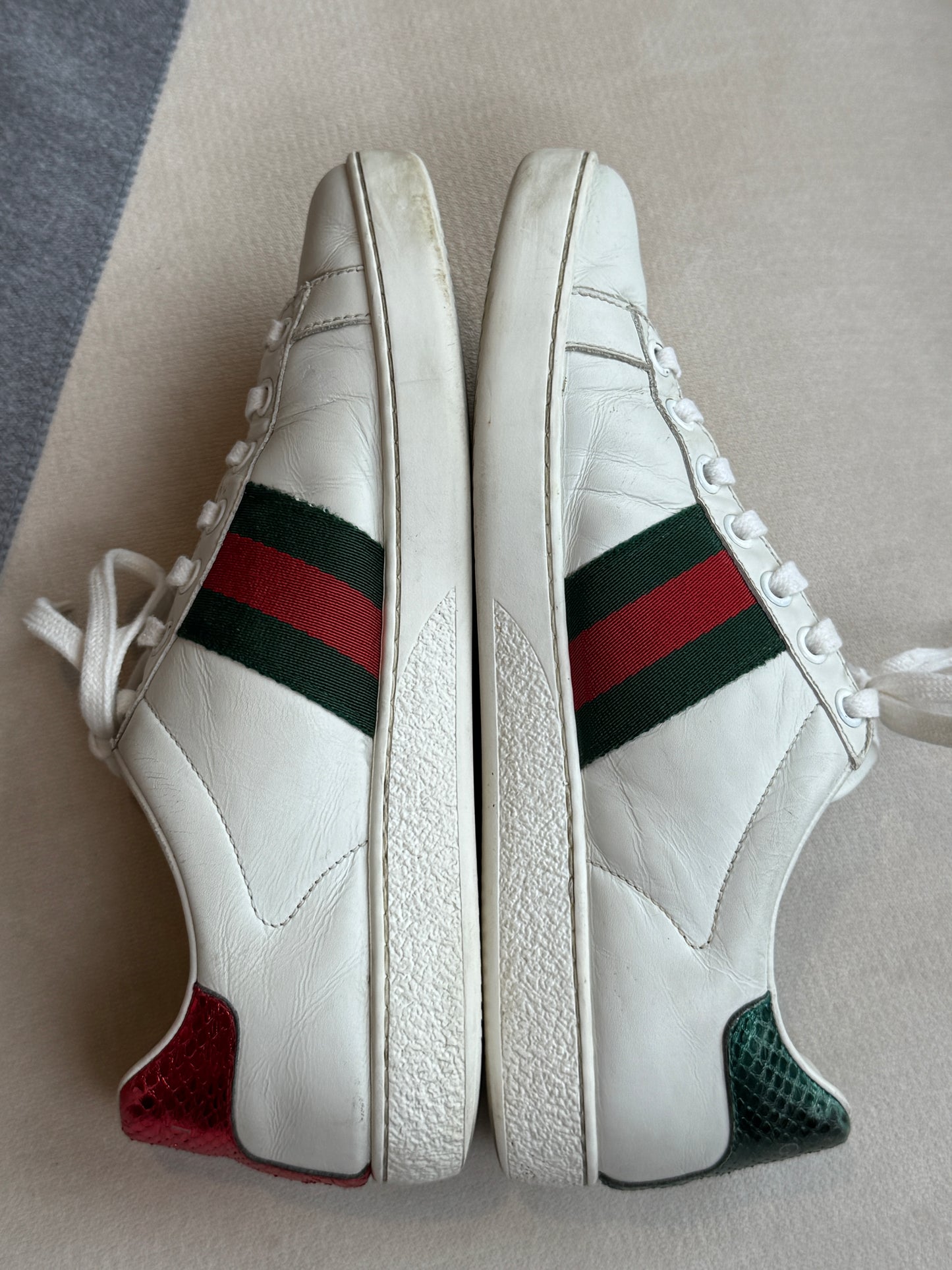 Gucci Ace Sword Hearts Women's Sneakers Size 35.5EU