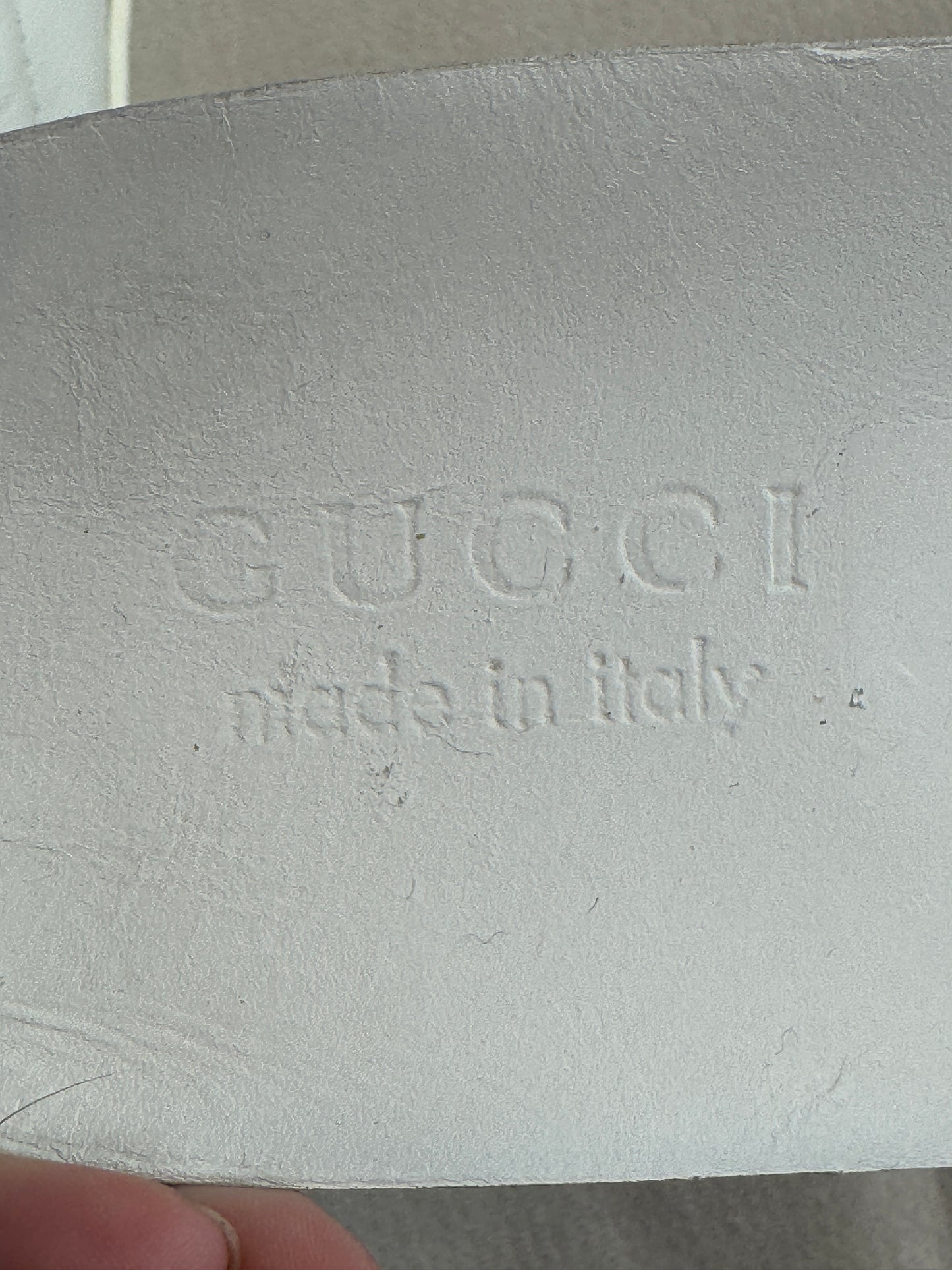 GUCCI Ace Green/Red Web Men's Sneakers 5.5EU (Women's 38.5EU)