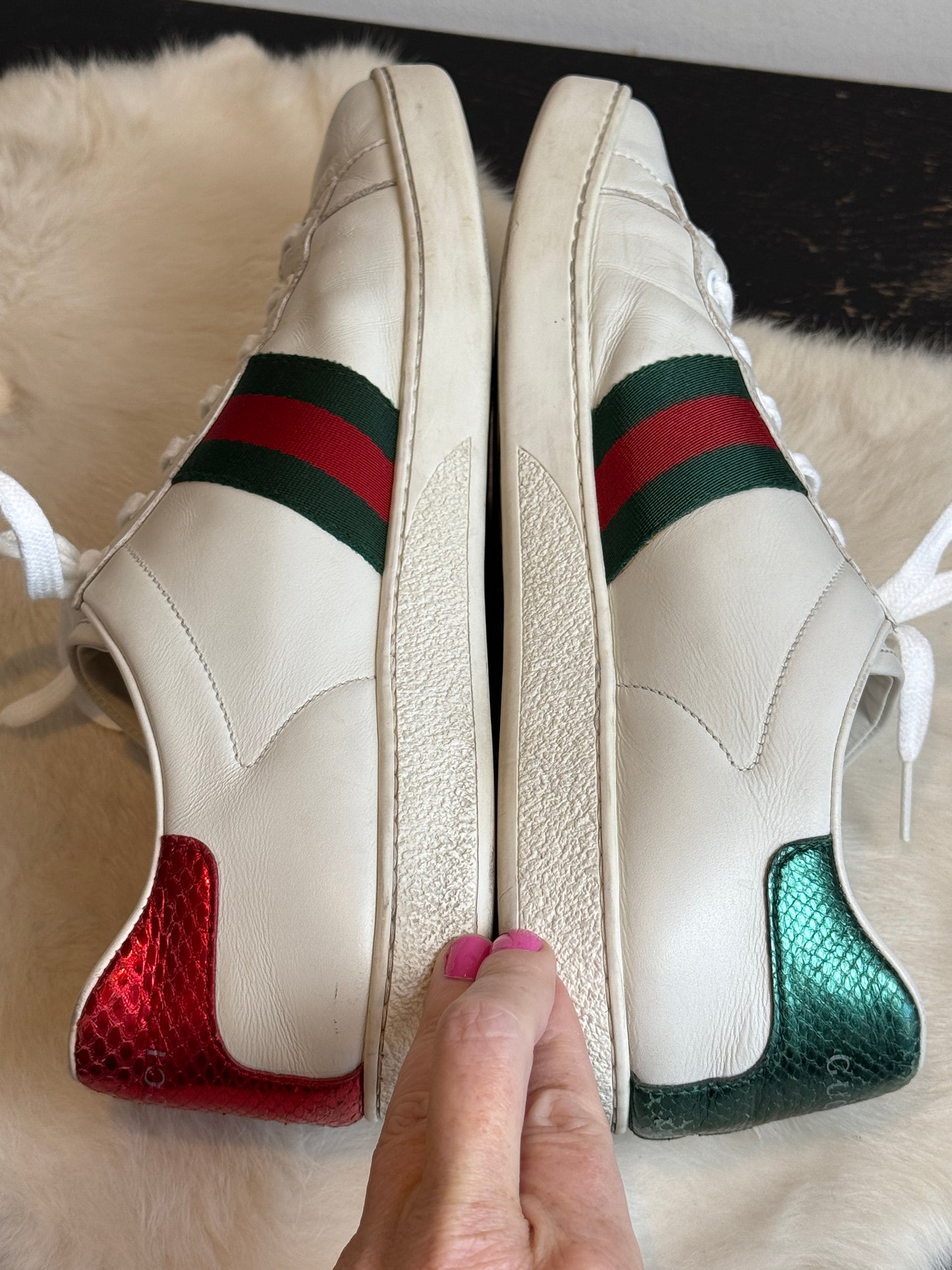 GUCCI Ace Bees Sneakers Size 41EU