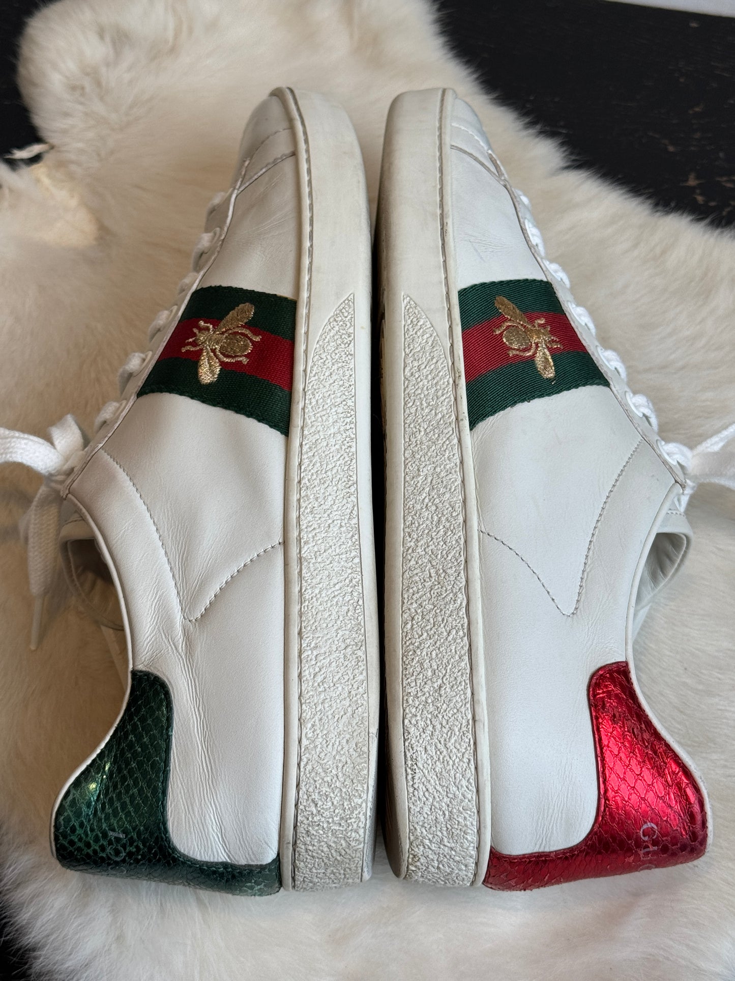 GUCCI Ace Bees Sneakers Size 41EU