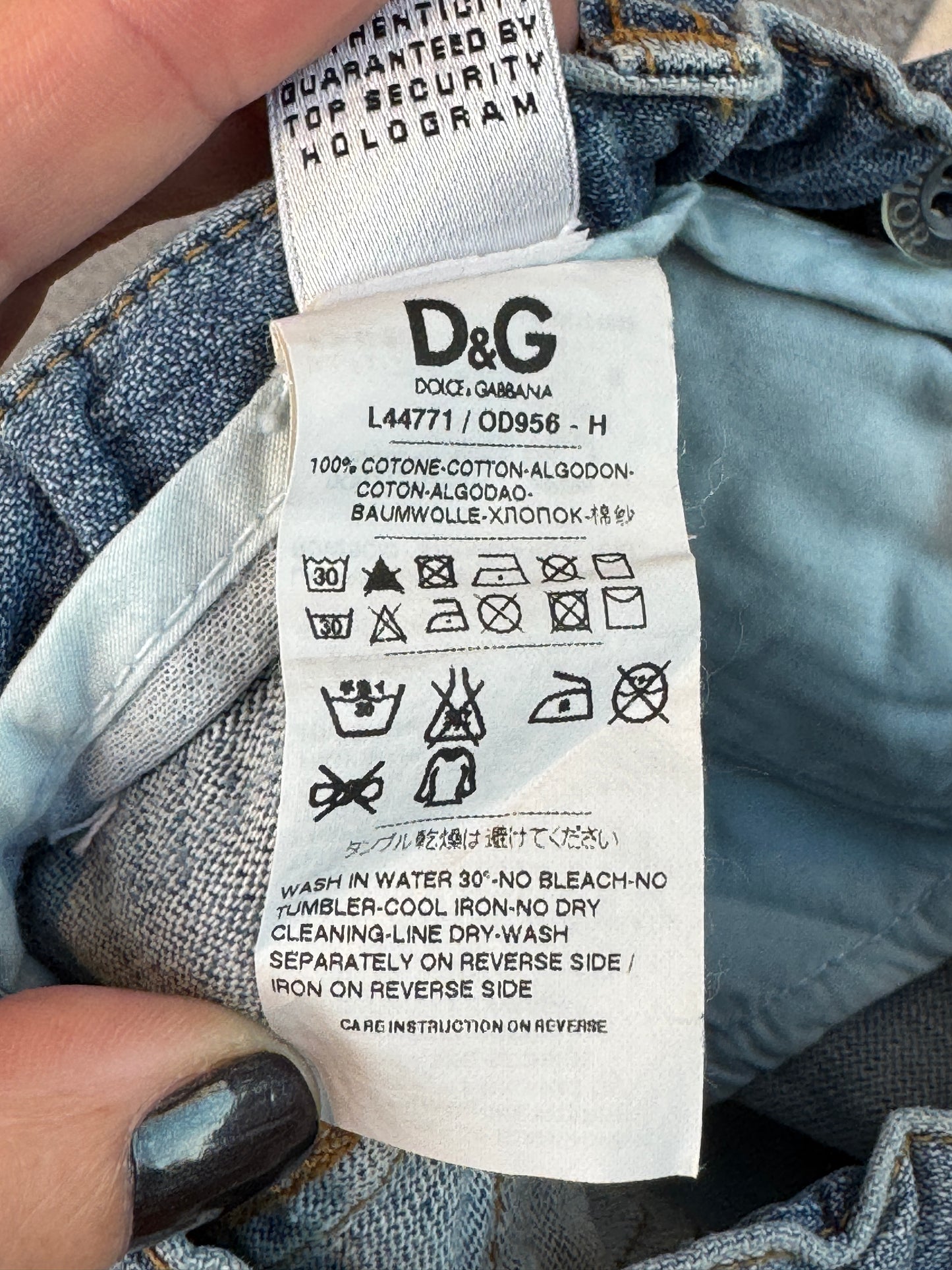 Dolce & Gabbana Jean Shorts Size 4