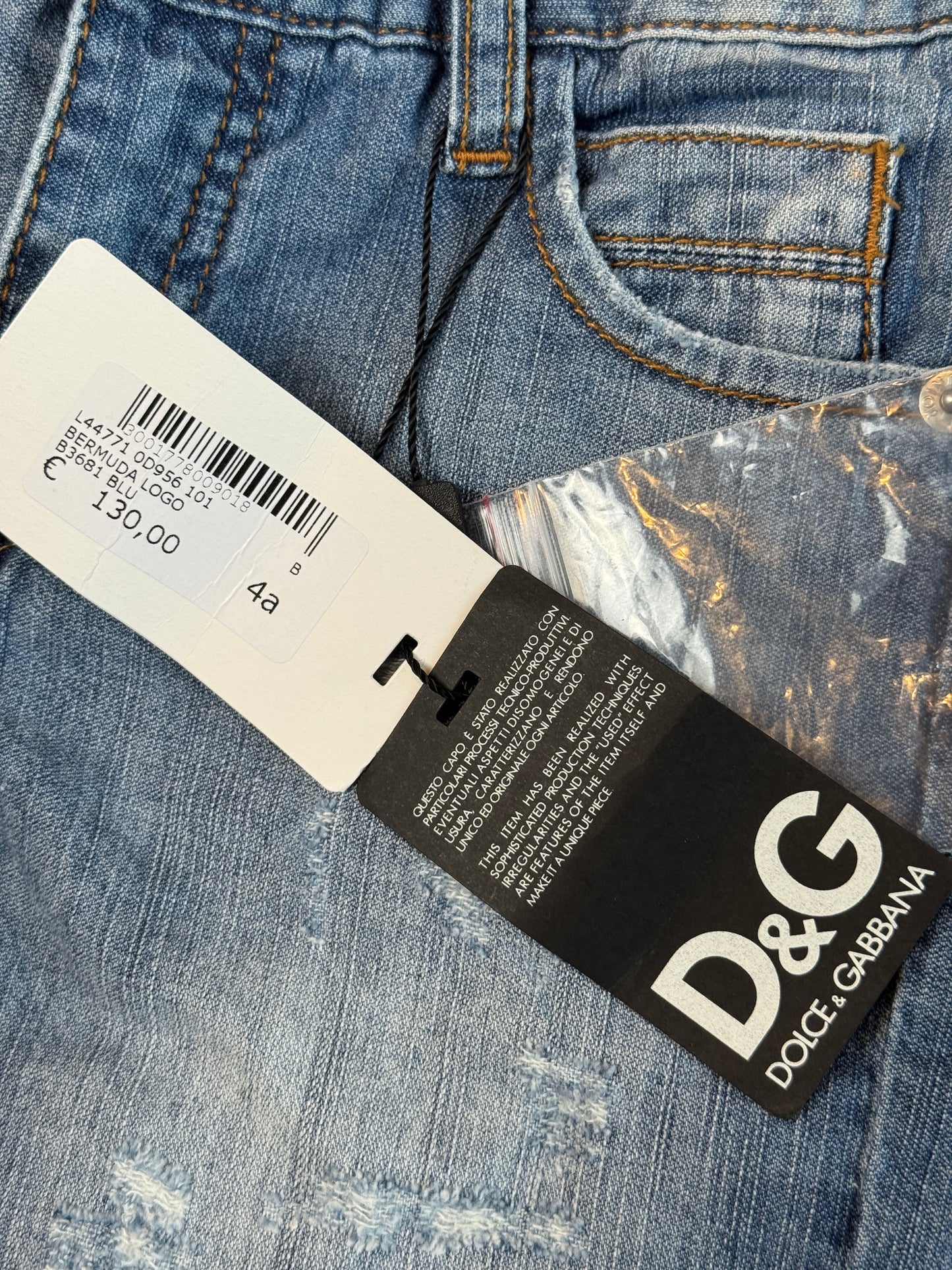 Dolce & Gabbana Jean Shorts Size 4