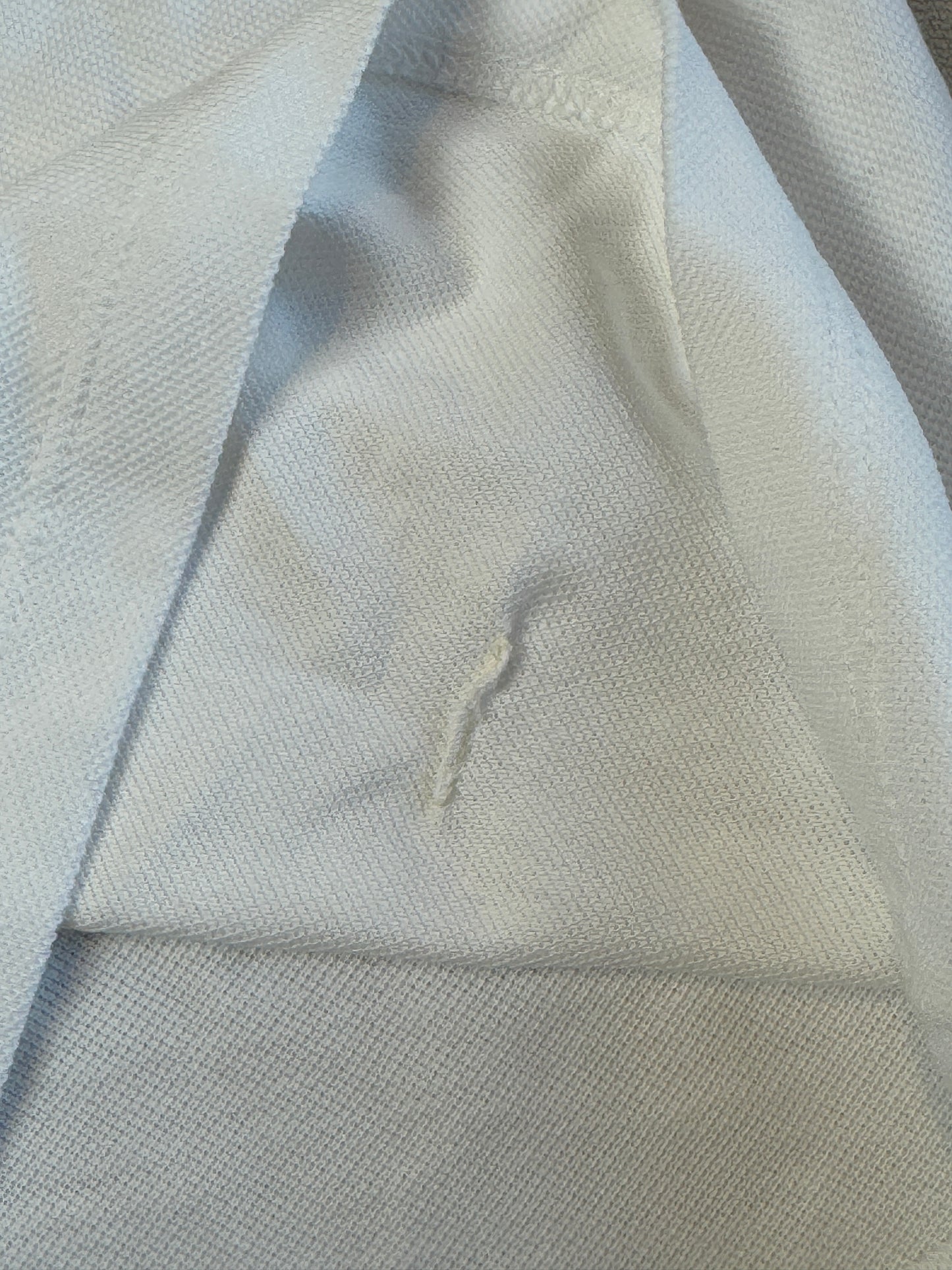 Dolce & Gabbana White/Navy Pique Polo T-Shirt Size XS