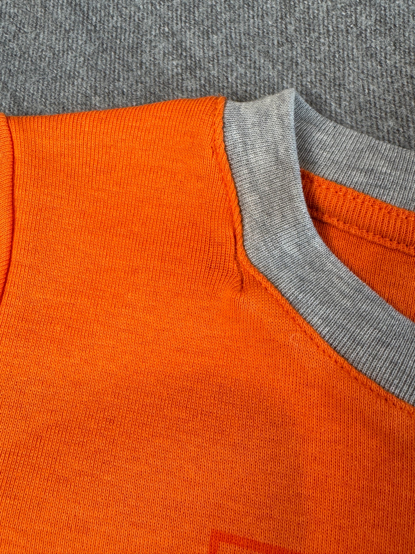 Dolce & Gabbana Orange Logo T-Shirt Size 8