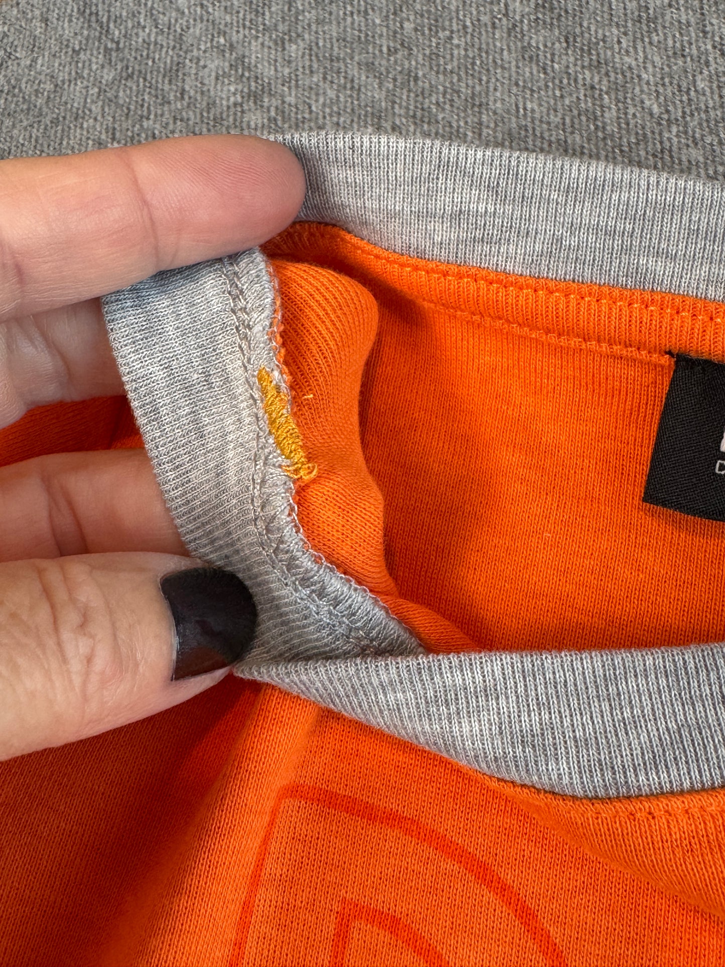 Dolce & Gabbana Orange Logo T-Shirt Size 8