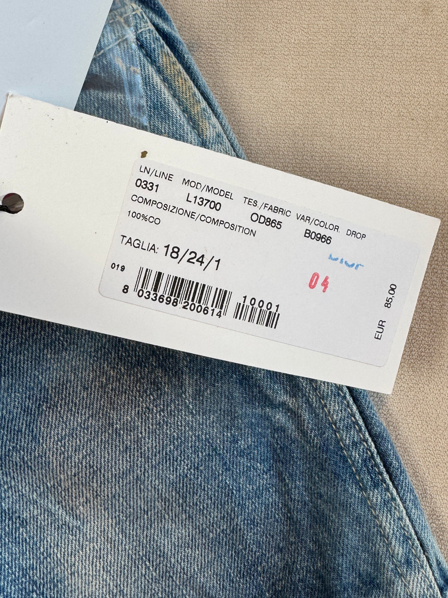 Dolce & Gabbana Jean Overalls 18-24 Months