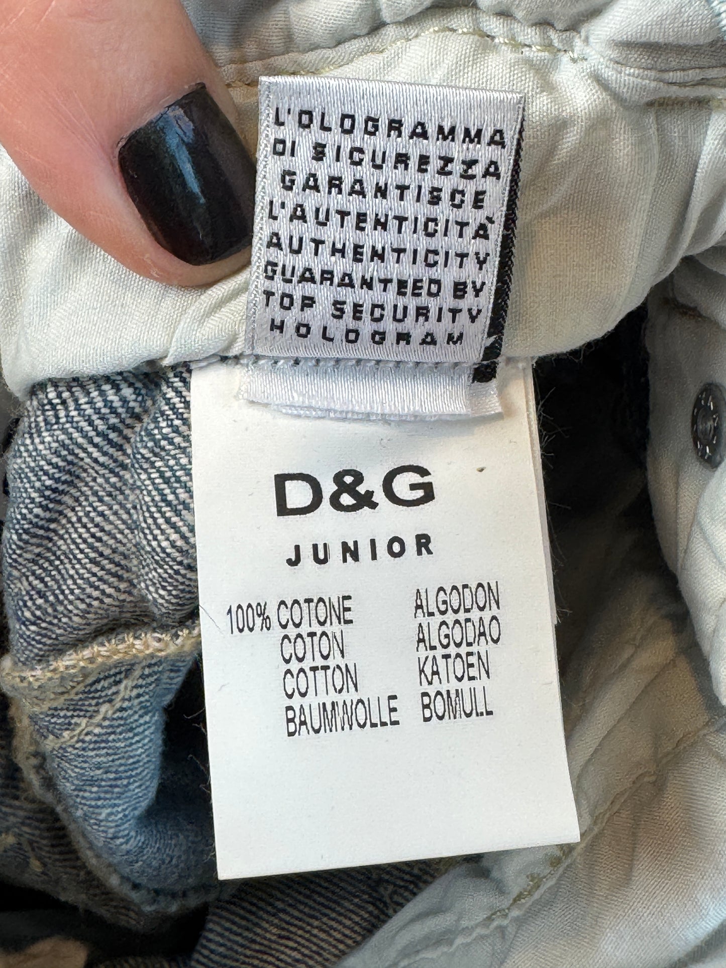 Dolce & Gabbana Jean Overalls 18-24 Months