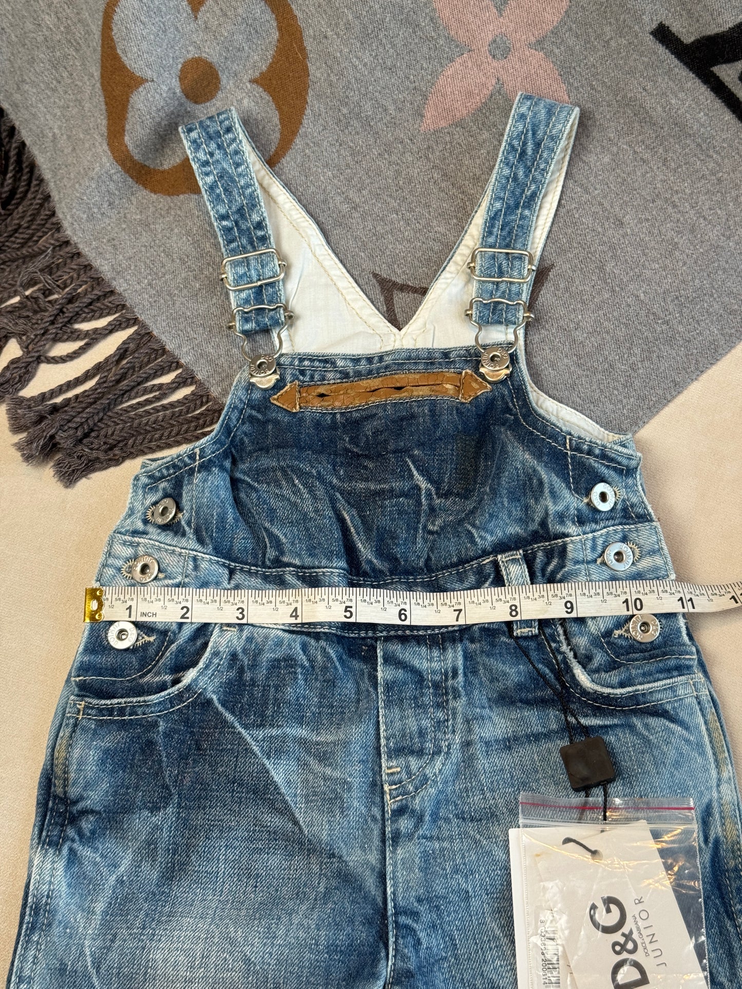 Dolce & Gabbana Jean Overalls 18-24 Months