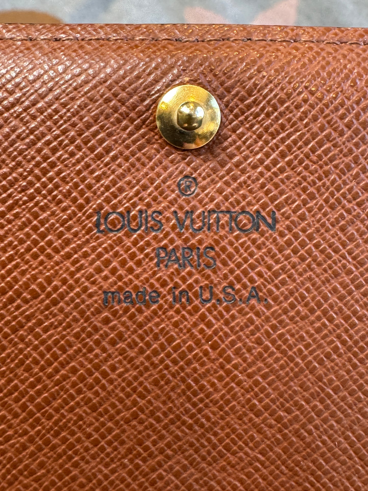 Louis Vuitton  Monogram Bifold Tresor Short Wallet