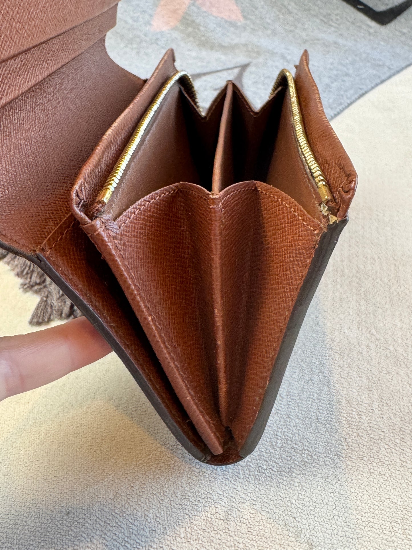 Louis Vuitton  Monogram Bifold Tresor Short Wallet